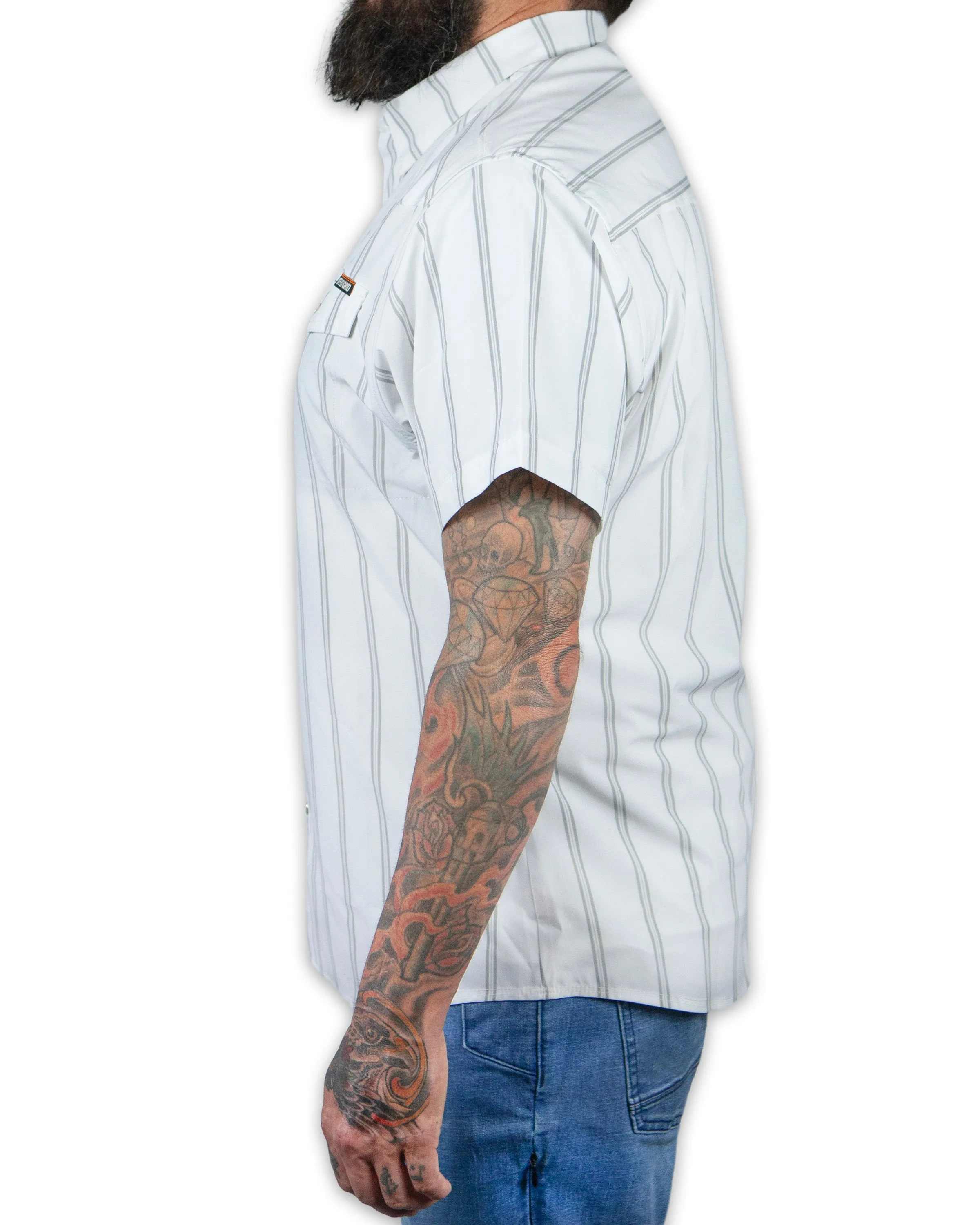 Daryll SS Shirt - White sold by Off The Grid Surplus product image thumbnail 4