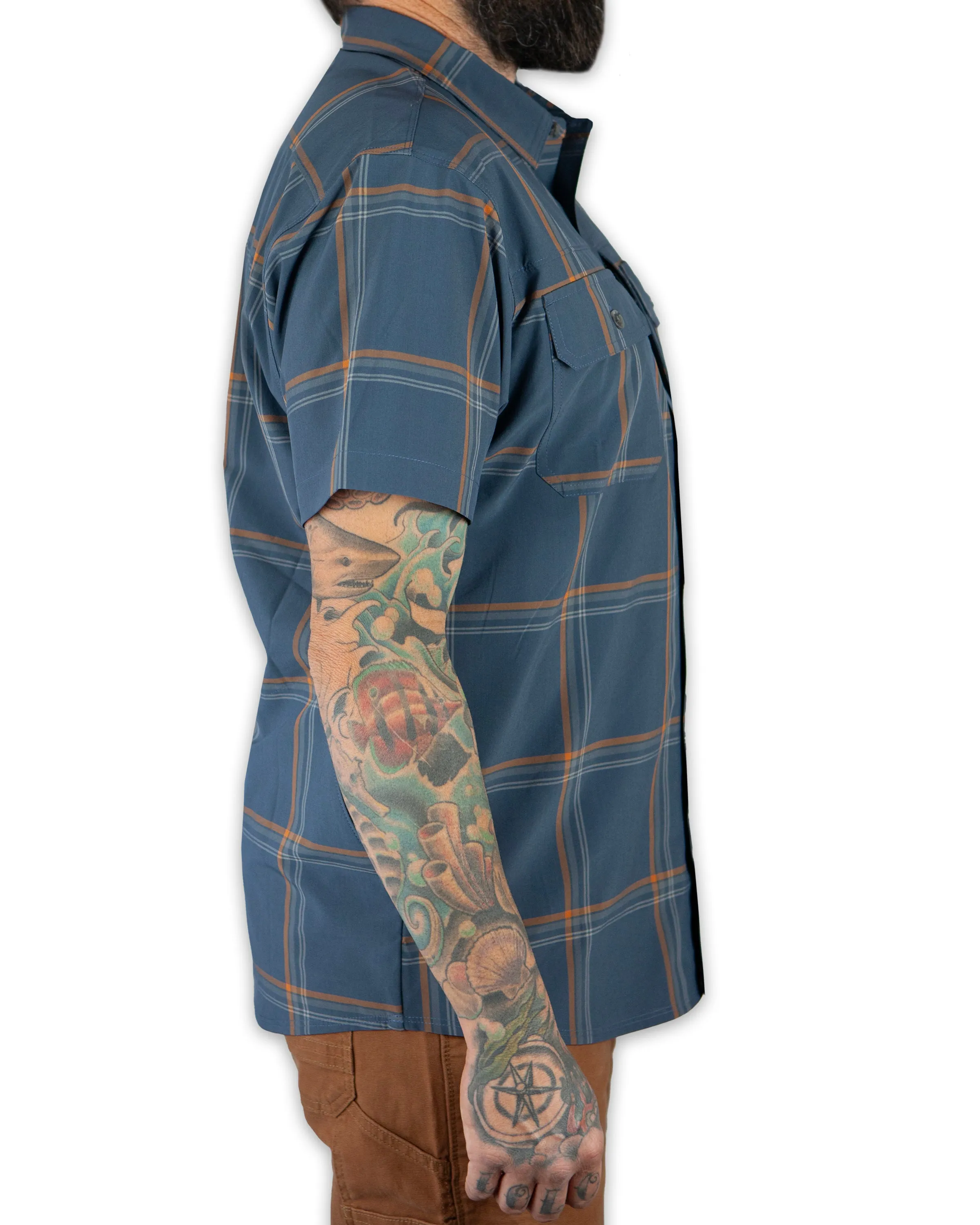 Jack Knife SS Shirt - Dk Gray Blue sold by Off The Grid Surplus product image thumbnail 3