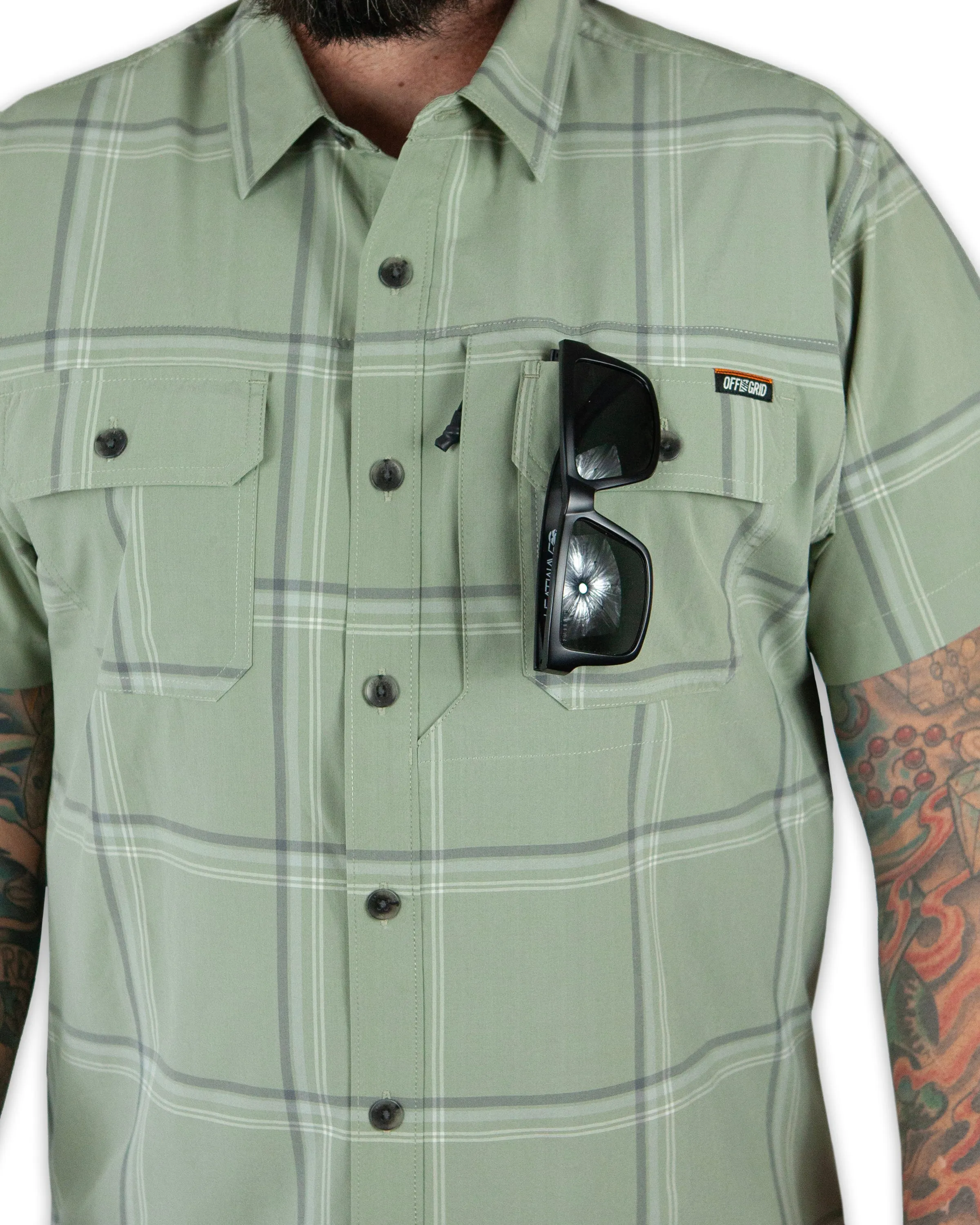 Jack Knife SS Shirt - Sage Green sold by Off The Grid Surplus product image thumbnail 5