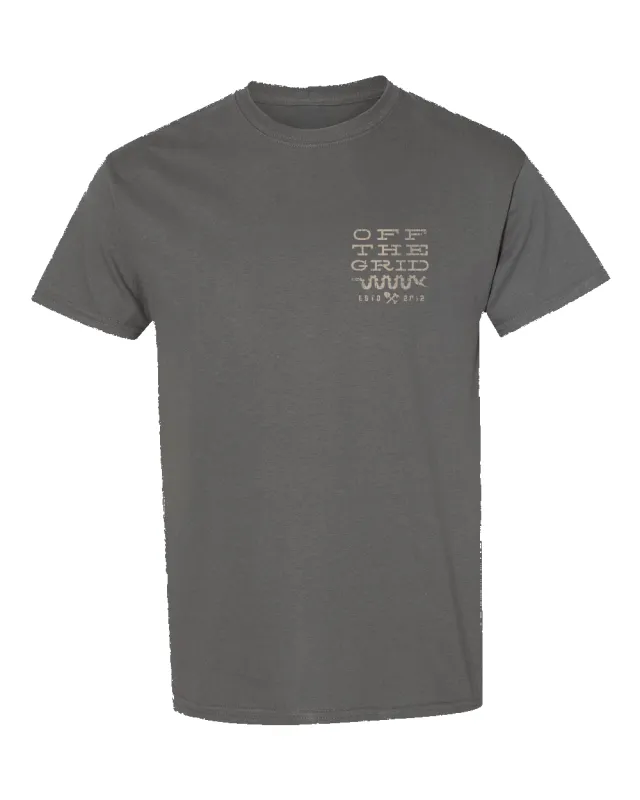 Tucson 2.0 Tee - Charcoal sold by Off The Grid Surplus