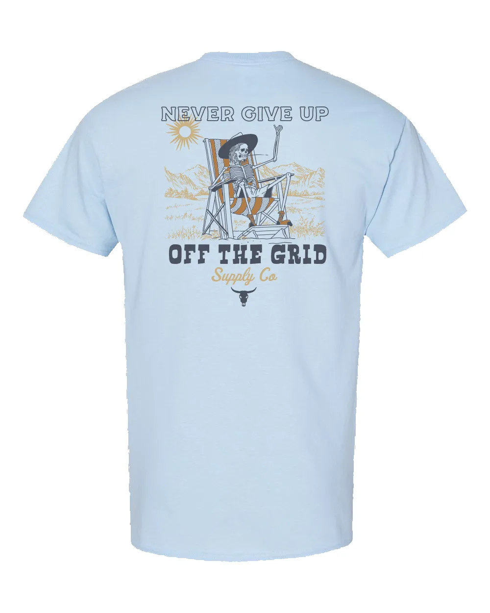 Never Give Up Tee sold by Off The Grid Surplus product image thumbnail 3