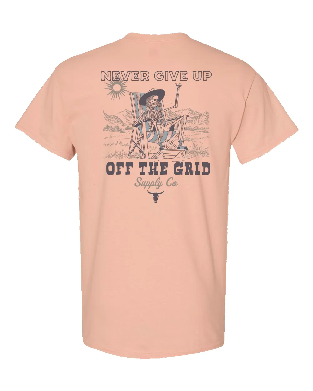 Never Give Up Tee sold by Off The Grid Surplus