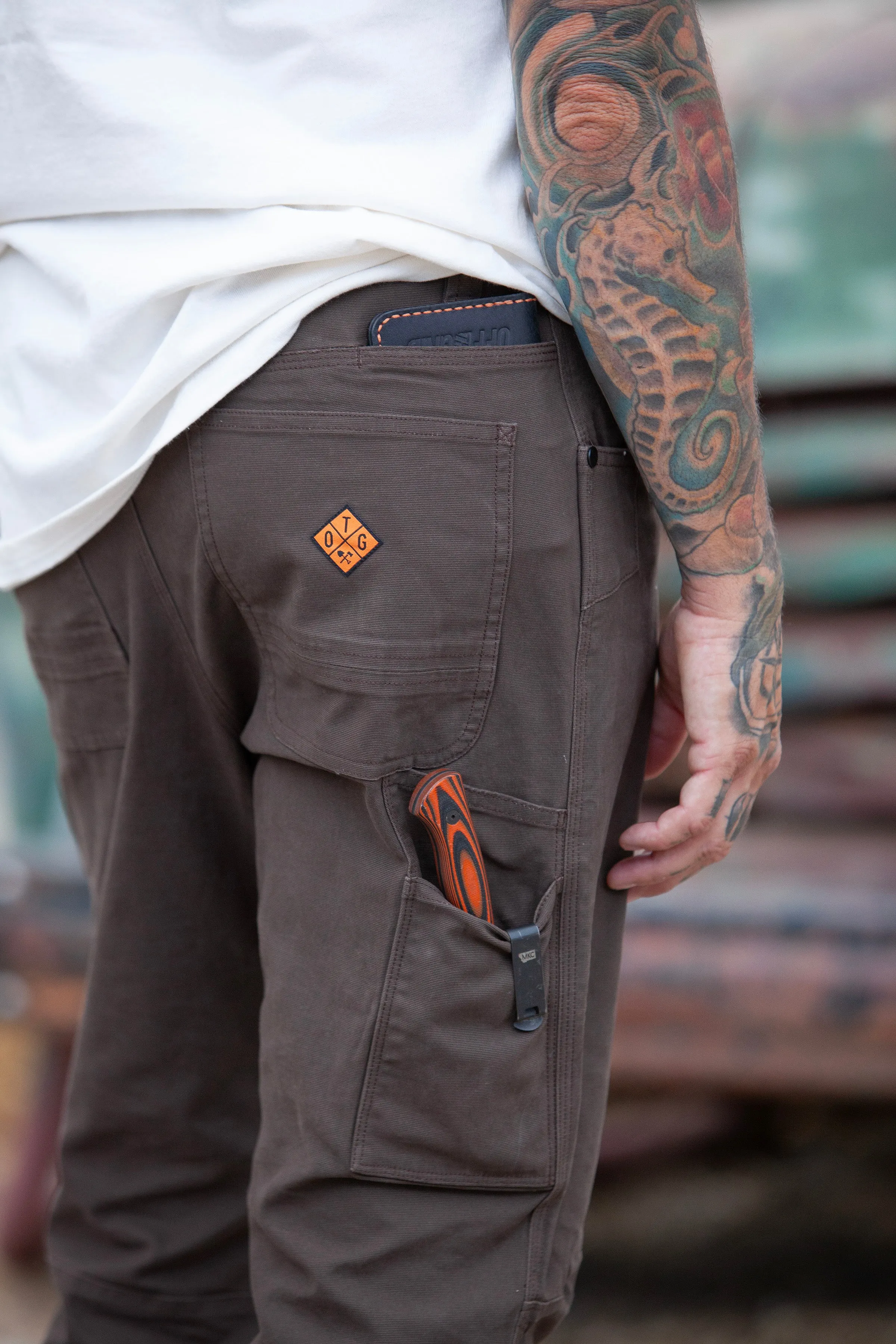 Trailblazer Taper Fit Pants - DK BRN sold by Off The Grid Surplus