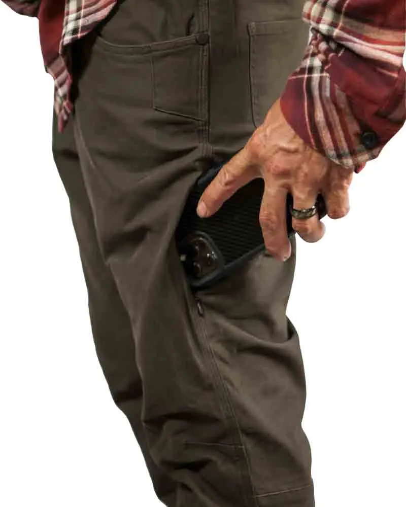 Trailblazer Taper Fit Pants - DK BRN sold by Off The Grid Surplus product image thumbnail 4