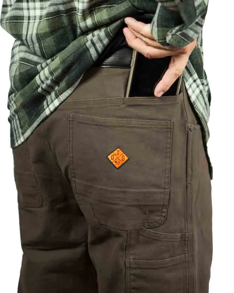 Trailblazer Taper Fit Pants - DK BRN sold by Off The Grid Surplus product image thumbnail 2