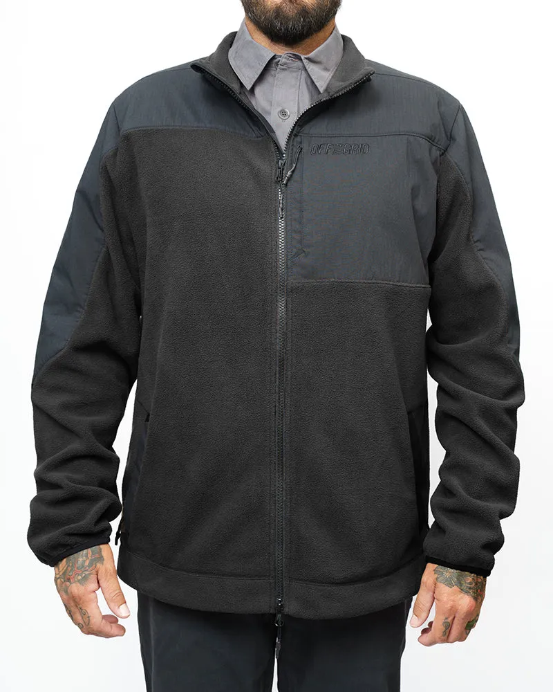 Bruin Fleece Zip Up - Black sold by Off The Grid Surplus product image thumbnail 2