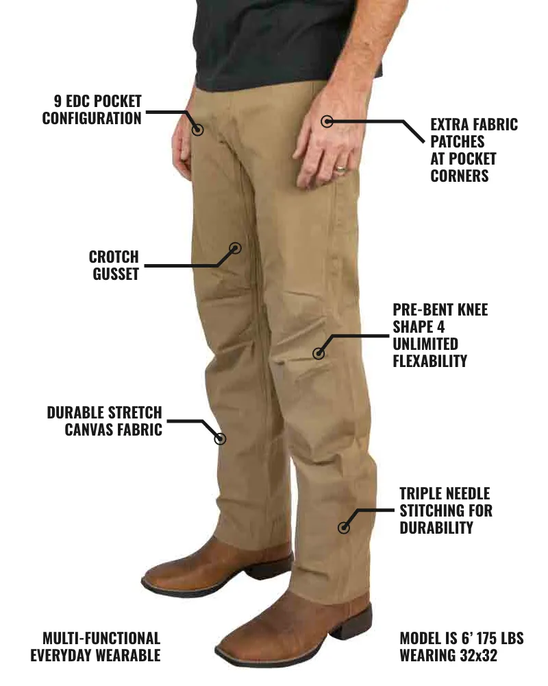 Trailblazer Standard Fit Pants - Coyote sold by Off The Grid Surplus product image thumbnail 3