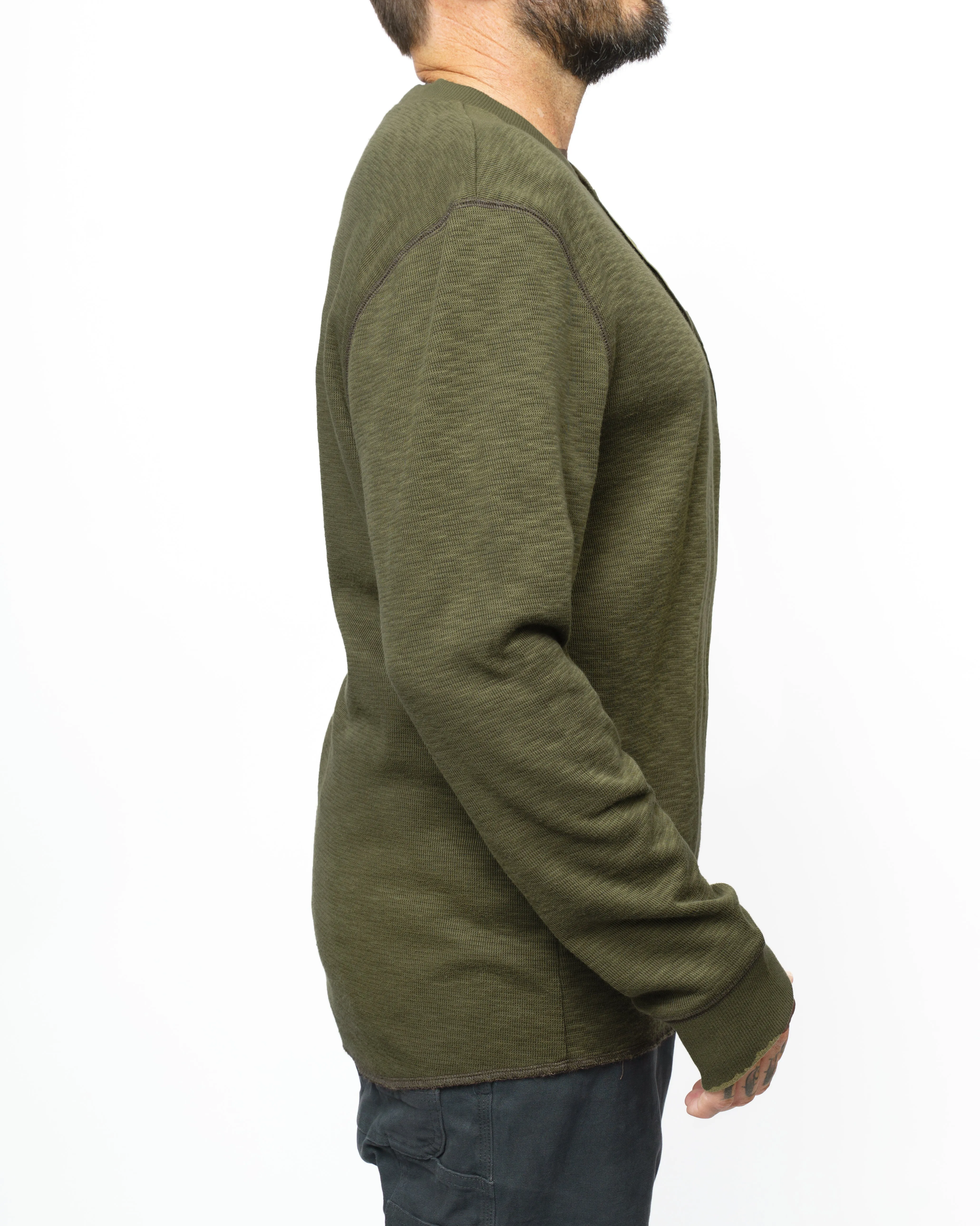 Draper Henley - Dark Olive sold by Off The Grid Surplus product image thumbnail 5