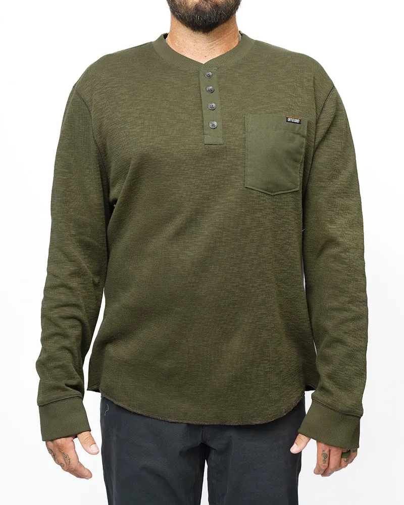Draper Henley - Dark Olive sold by Off The Grid Surplus product image thumbnail 2