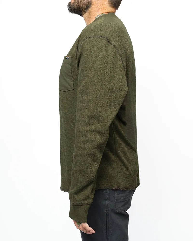 Draper Henley - Dark Olive sold by Off The Grid Surplus product image thumbnail 3