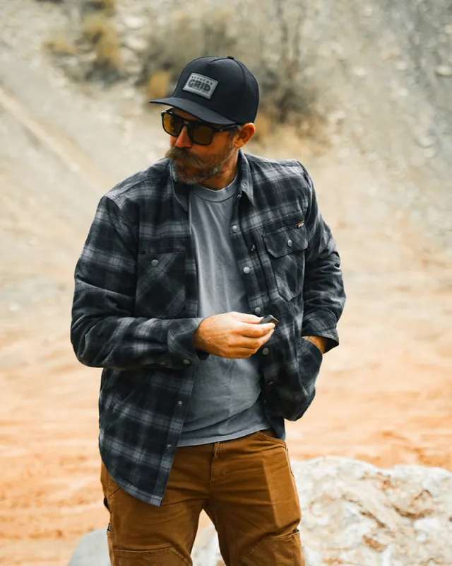 Ironside Flannel - Black sold by Off The Grid Surplus