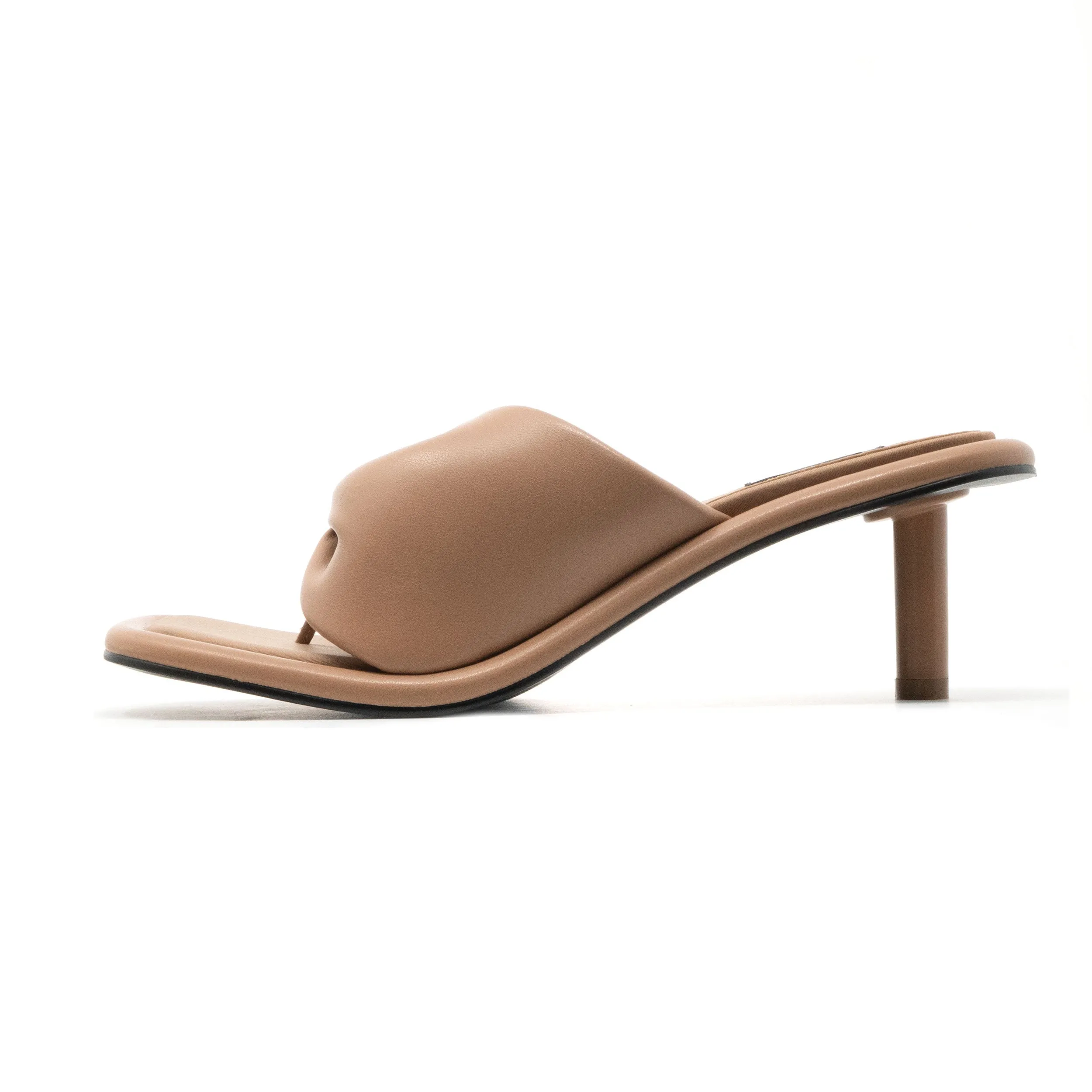 ROAM PILLOW THONG NUDE VEGAN LEATHER sold by ROAM