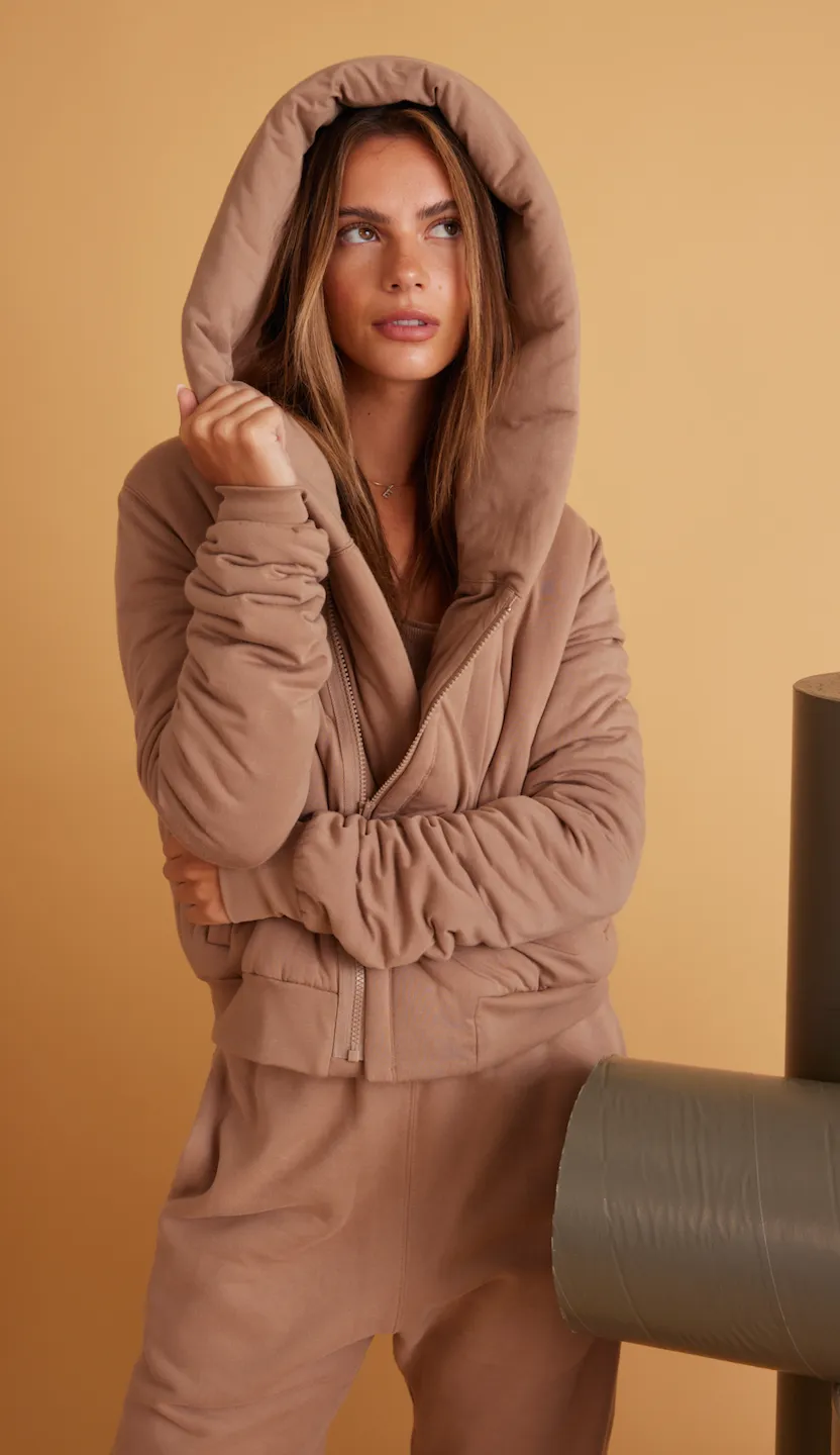 ROAM Cloud Jacket Taupe sold by ROAM product image thumbnail 3