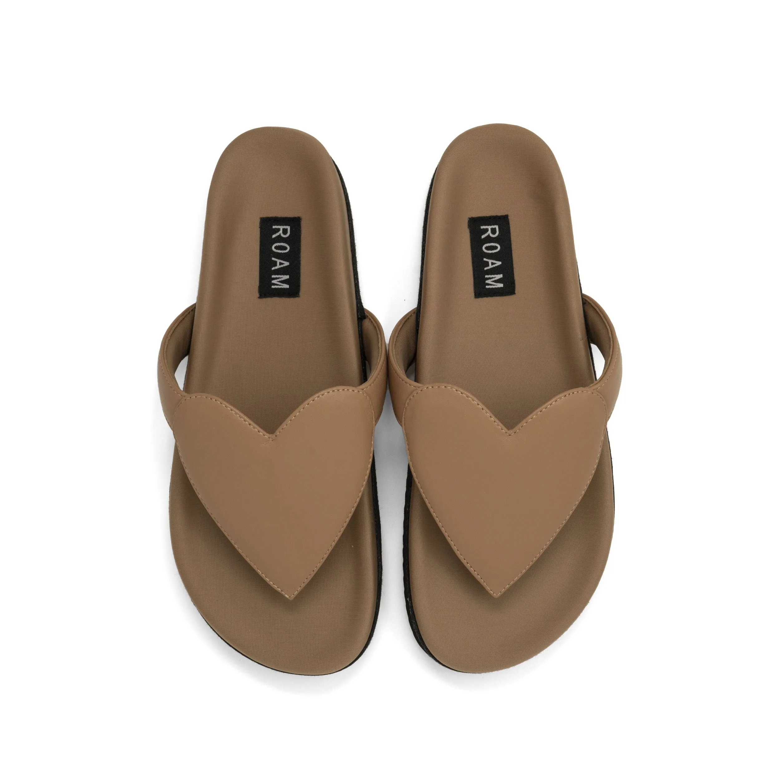 ROAM LOVE SANDAL NUDE VEGAN LEATHER sold by ROAM