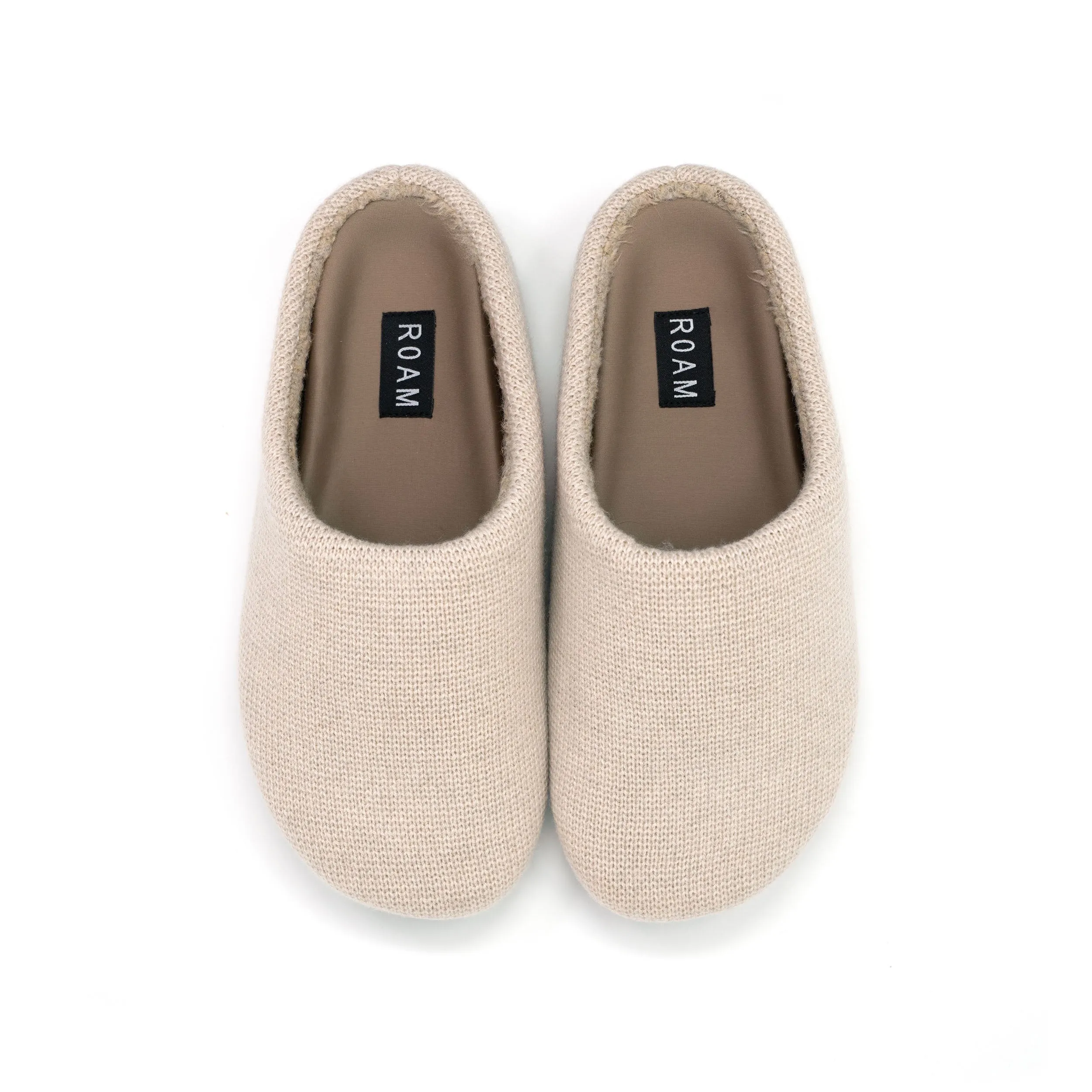 ROAM CASH CLOG BONE RECYCLED CASHMERE sold by ROAM