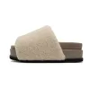 ROAM FUZZY STACK PLATFORM NATURAL FAUX SHEARLING sold by ROAM