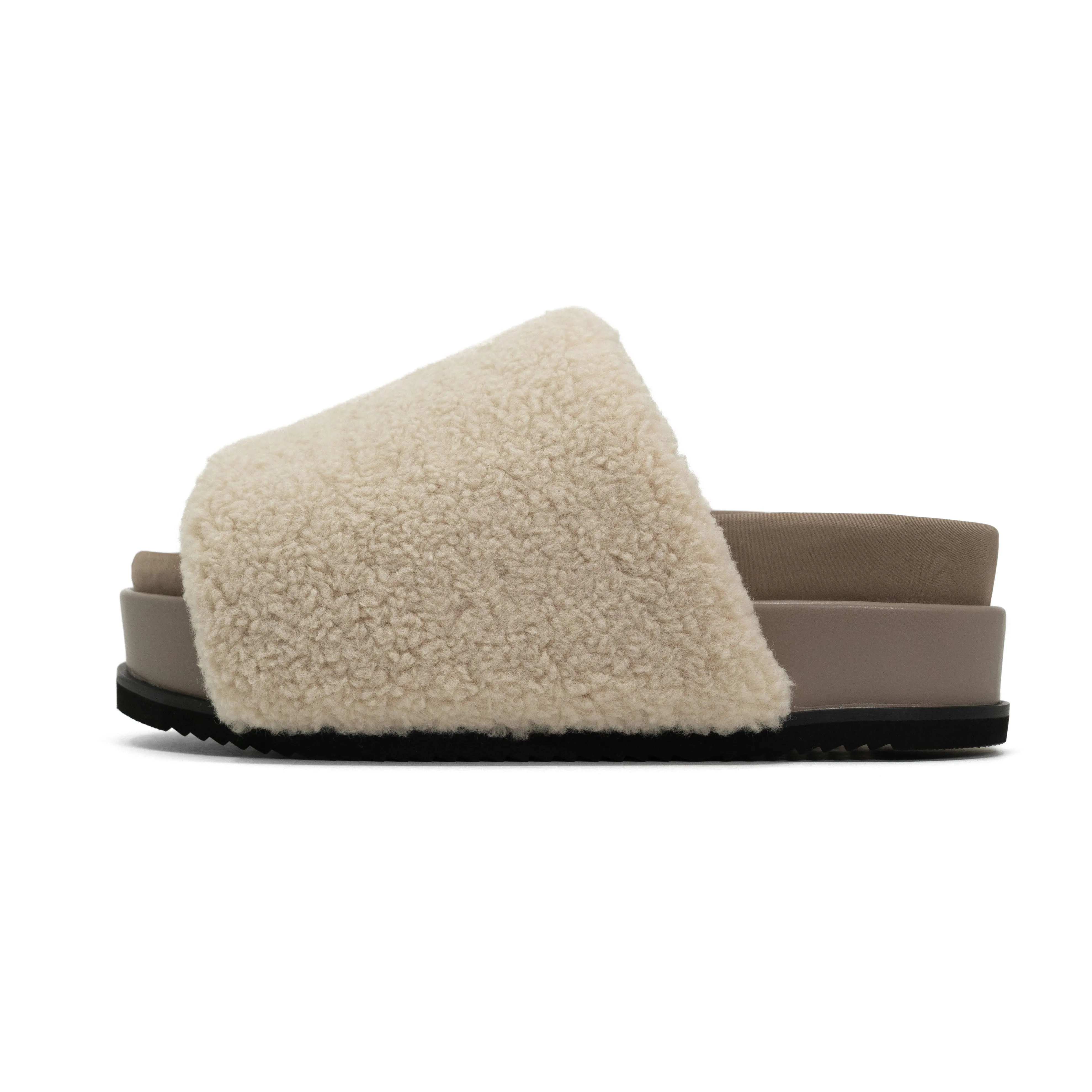 ROAM FUZZY STACK PLATFORM NATURAL FAUX SHEARLING sold by ROAM product image thumbnail 4