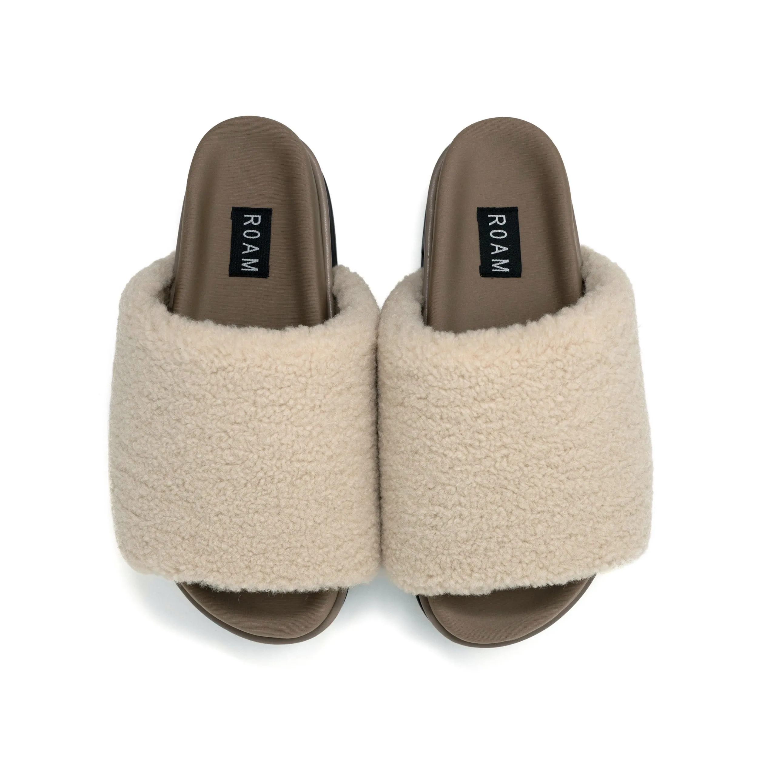 ROAM FUZZY STACK PLATFORM NATURAL FAUX SHEARLING sold by ROAM product image thumbnail 2