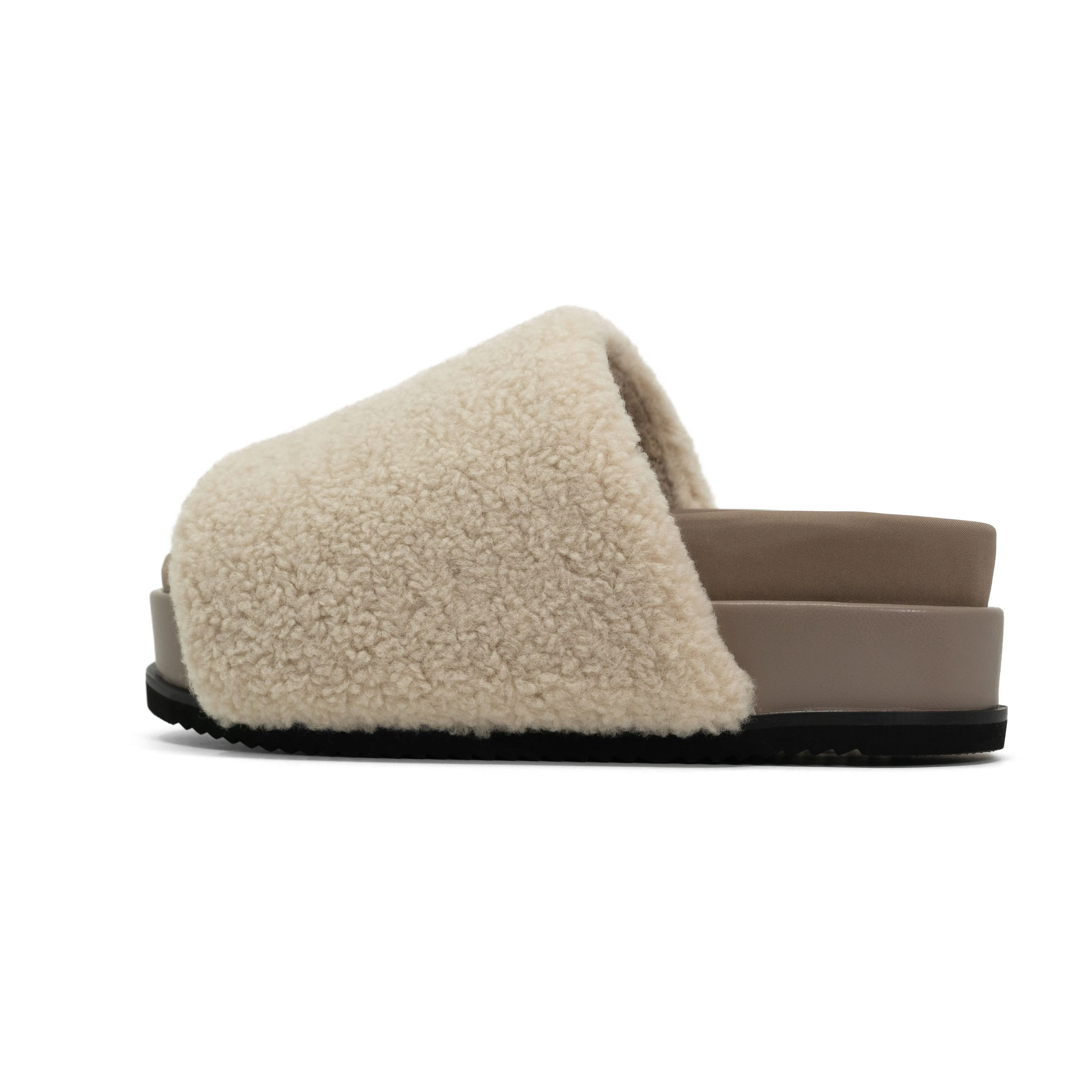 ROAM FUZZY STACK PLATFORM NATURAL FAUX SHEARLING sold by ROAM product image thumbnail 5