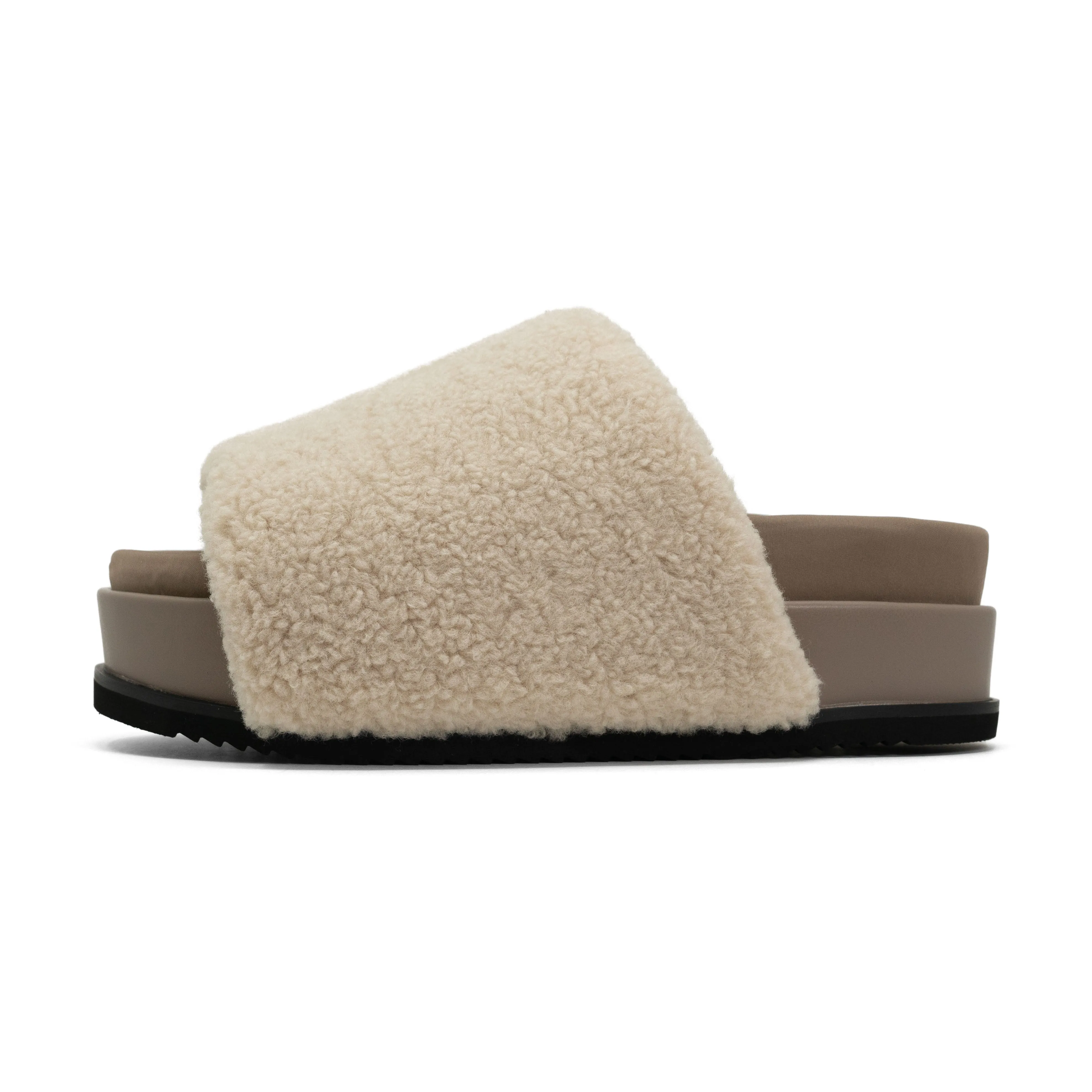 ROAM FUZZY STACK PLATFORM NATURAL FAUX SHEARLING sold by ROAM product image thumbnail 3
