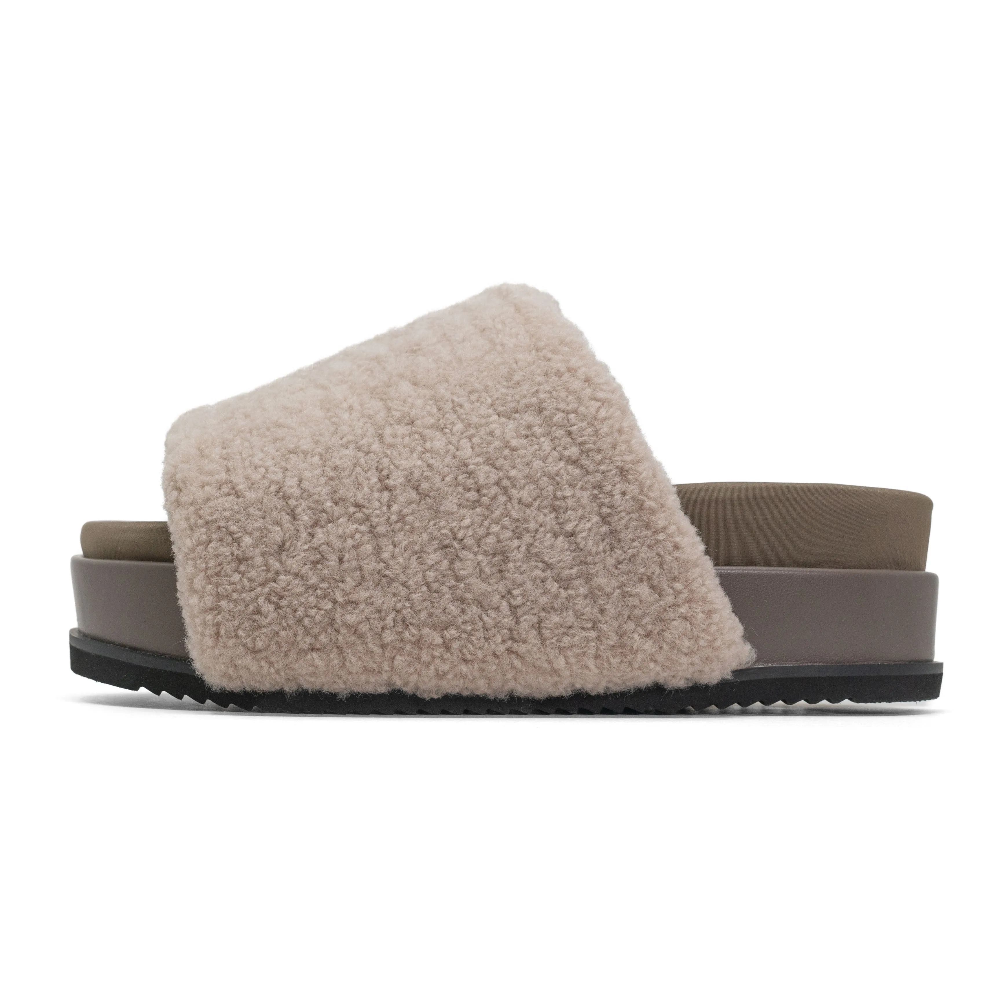 ROAM FUZZY STACK PLATFORM CEMENT FAUX SHEARLING sold by ROAM product image thumbnail 3