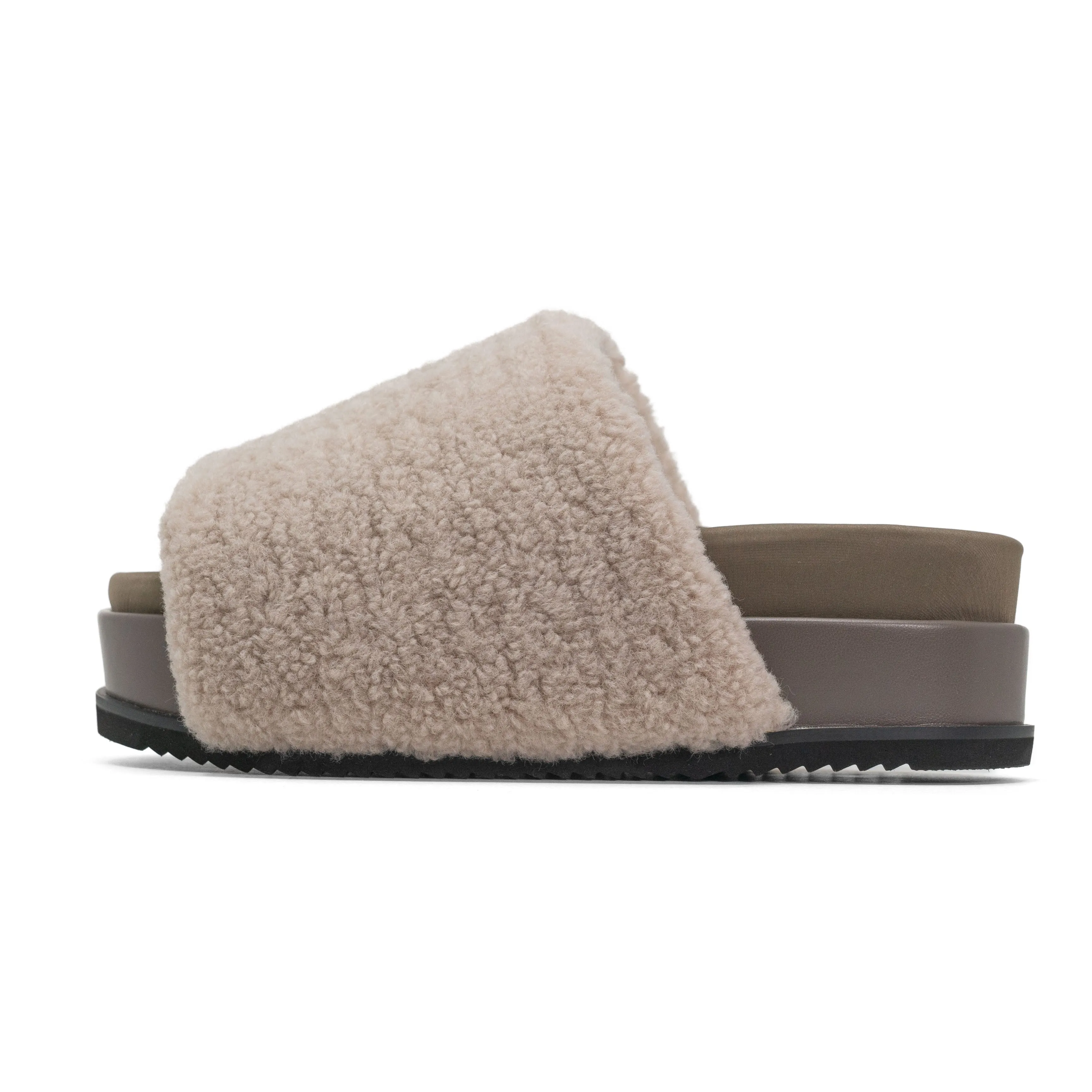 ROAM FUZZY STACK PLATFORM CEMENT FAUX SHEARLING sold by ROAM product image thumbnail 4
