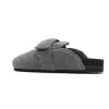 ROAM CASH LOAFER MULE CHARCOAL RECYCLED CASHMERE sold by ROAM
