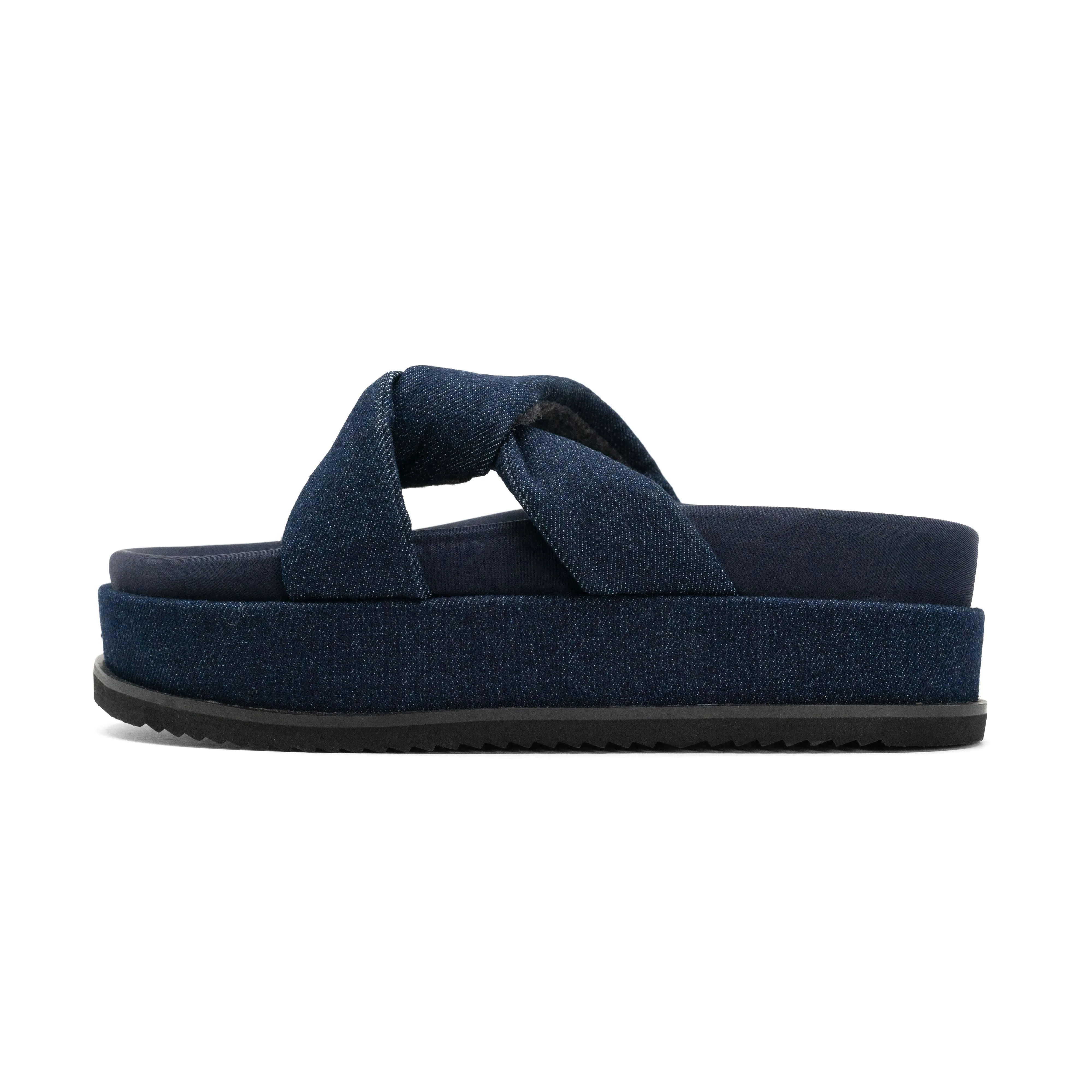 ROAM SIDE SLIP STACK PLATFORM DARK DENIM sold by ROAM product image thumbnail 3