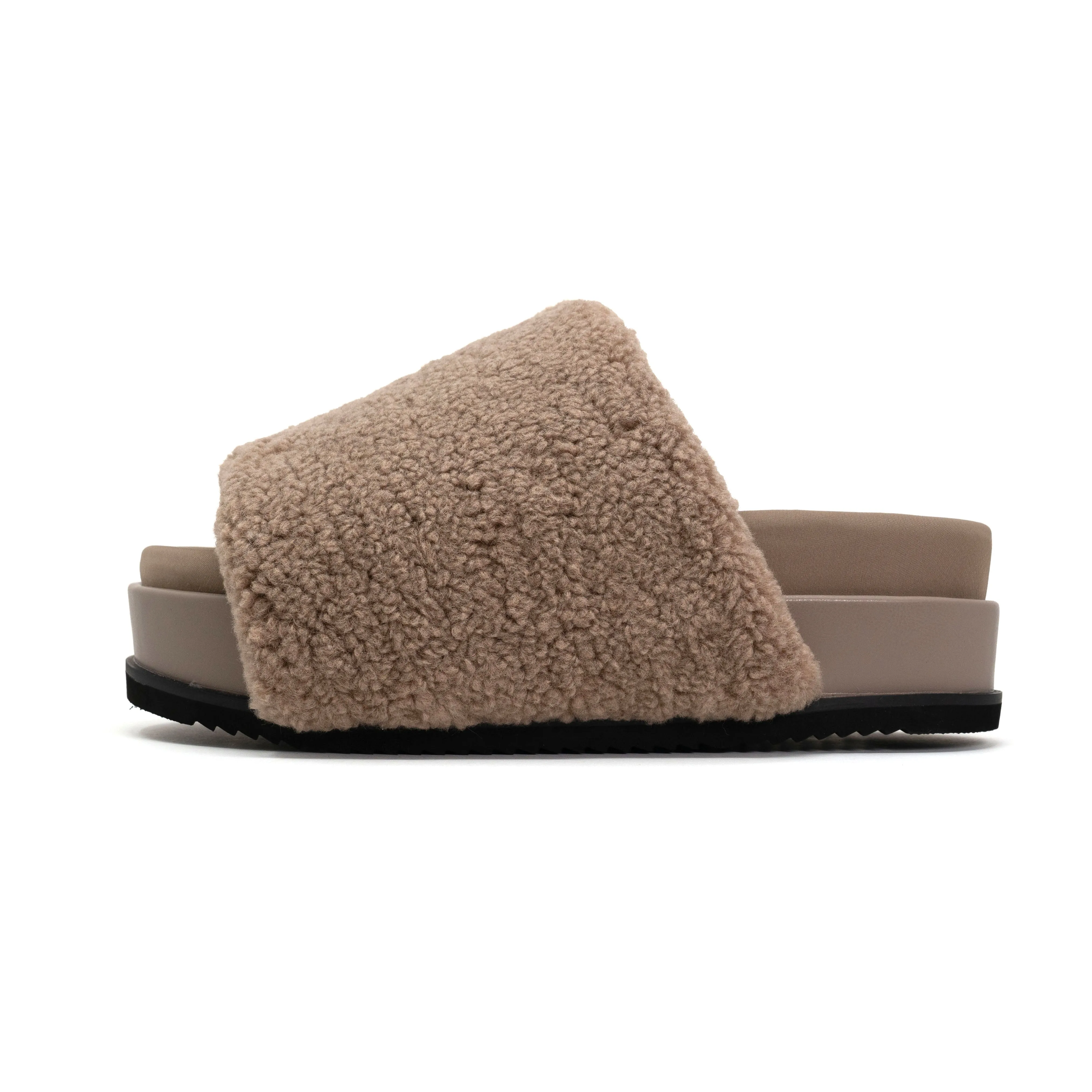 ROAM FUZZY STACK PLATFORM OAT FAUX SHEARLING sold by ROAM product image thumbnail 3