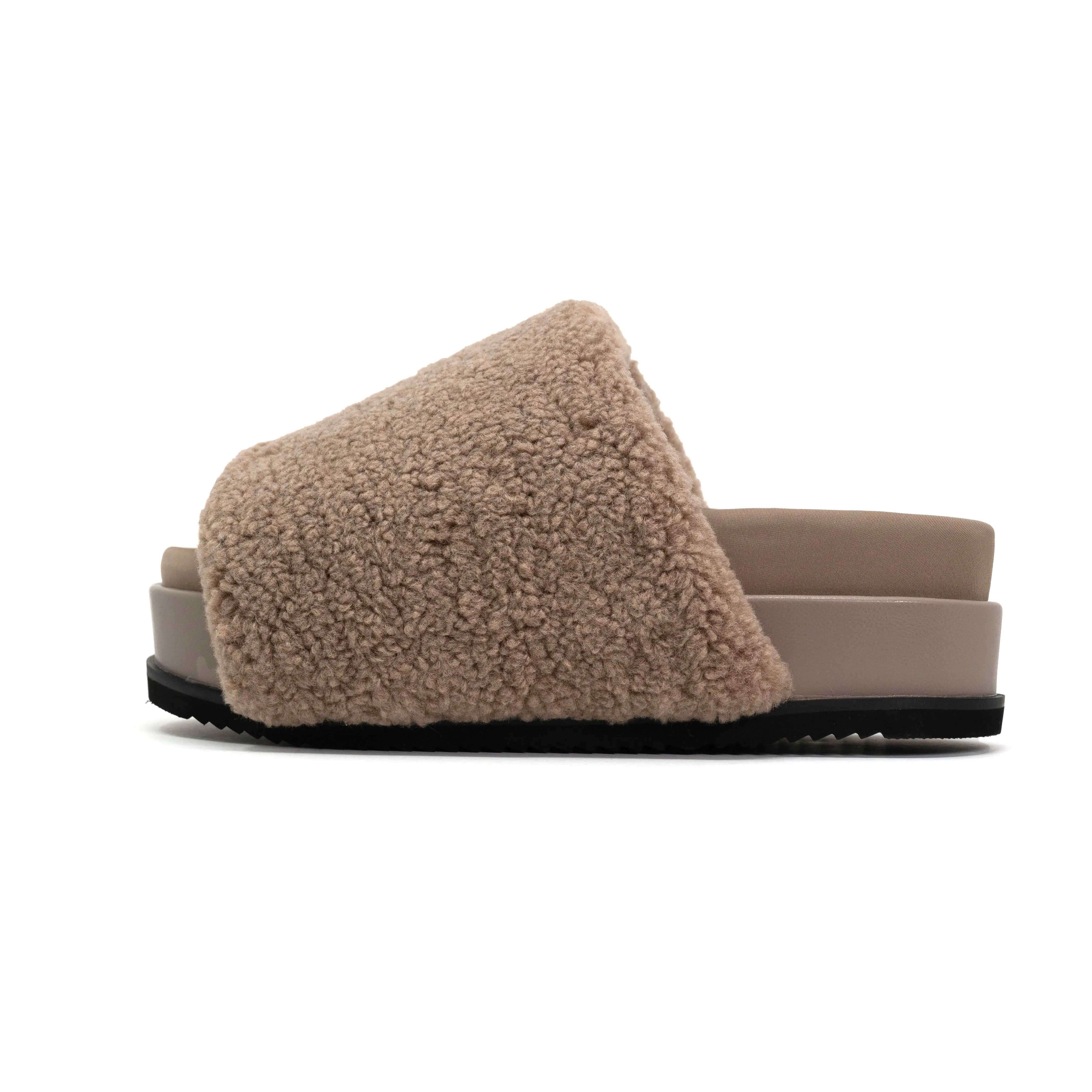 ROAM FUZZY STACK PLATFORM OAT FAUX SHEARLING sold by ROAM product image thumbnail 4