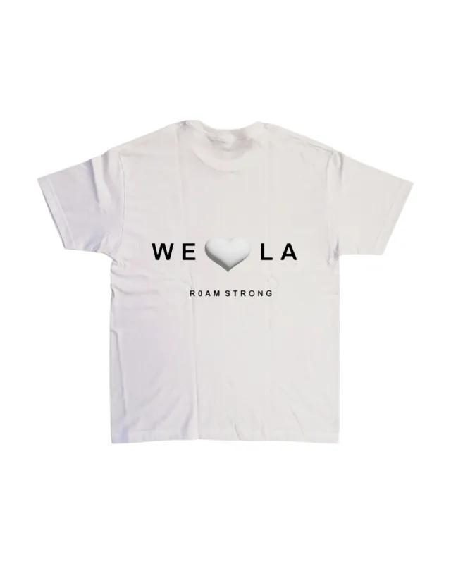 ROAM Puffy Heart Tee  100% of all proceeds are going to individuals directly impacted by the LA fires sold by ROAM