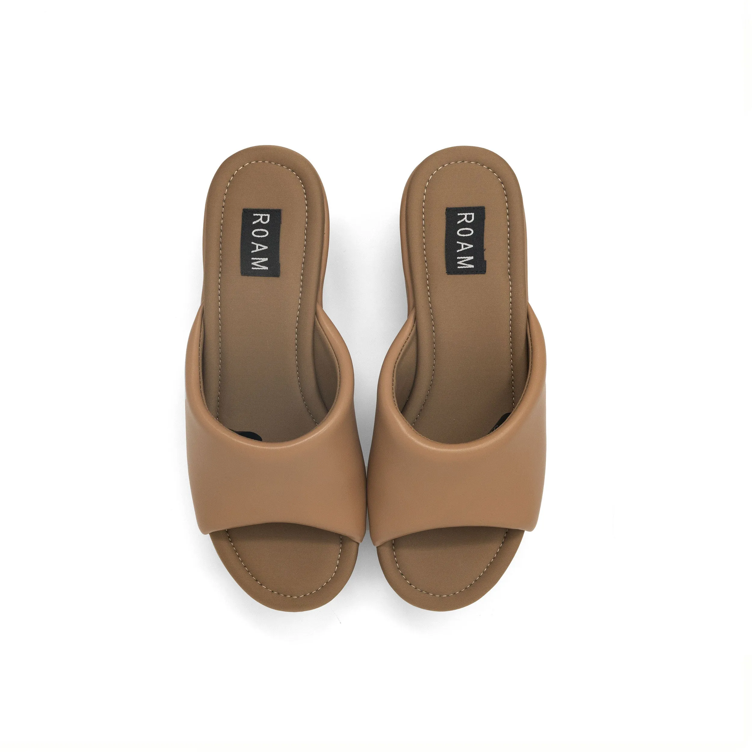 ROAM SCOOP MID STRATA WEDGE DUNE VEGAN LEATHER sold by ROAM product image thumbnail 2