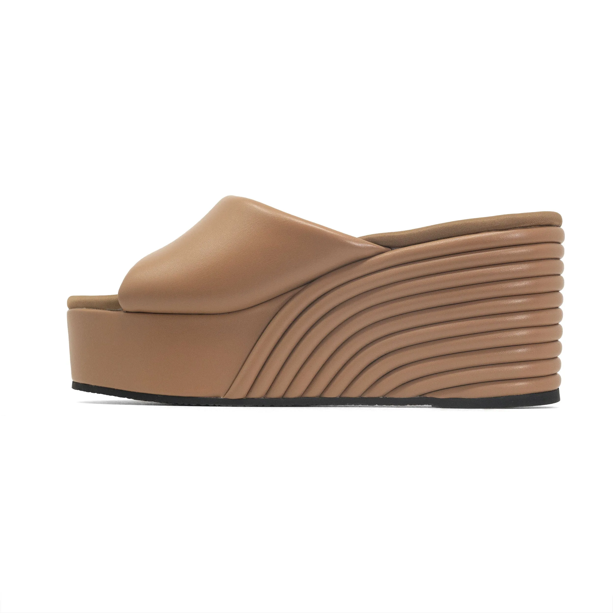 ROAM SCOOP MID STRATA WEDGE DUNE VEGAN LEATHER sold by ROAM product image thumbnail 4