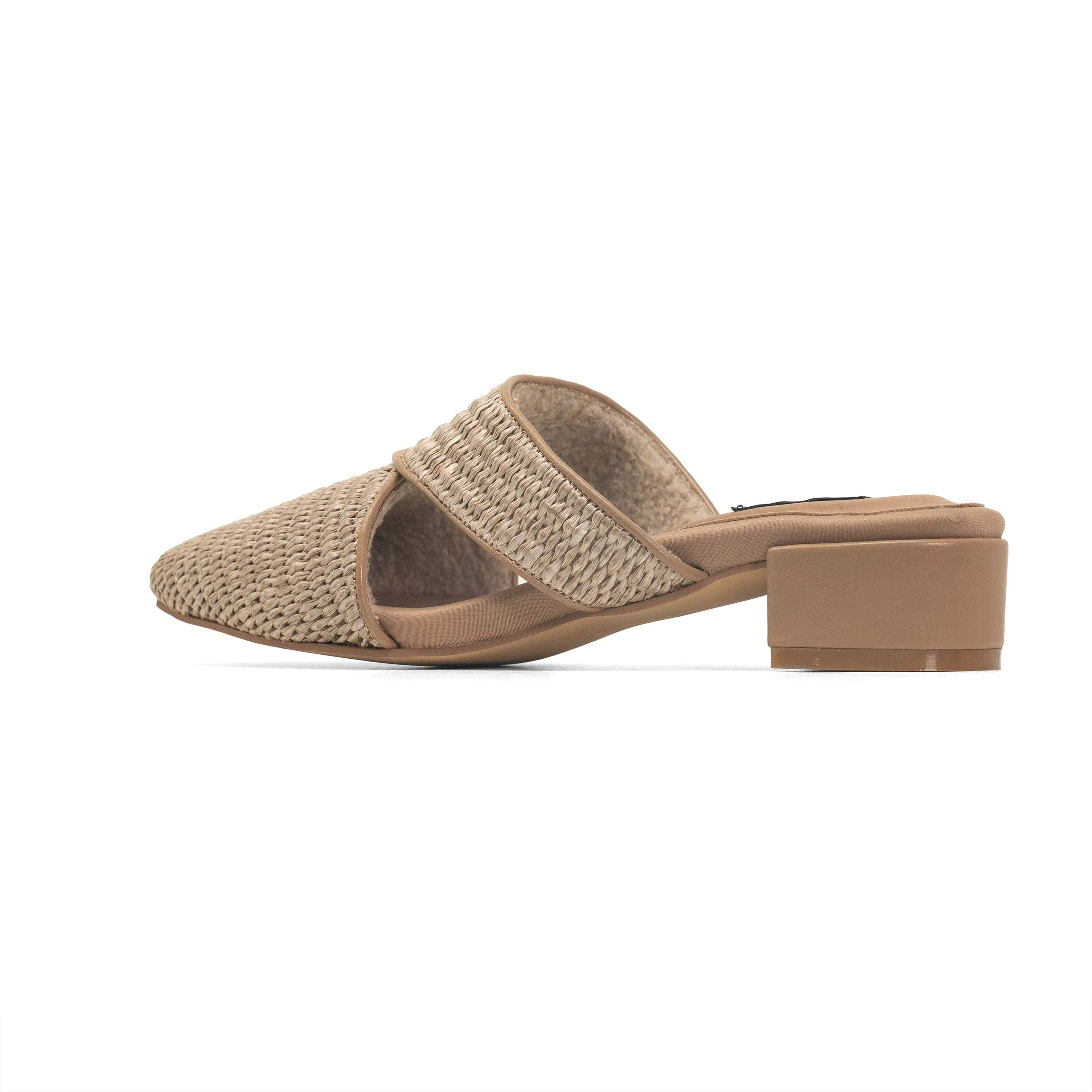 ROAM RAFFIA MULE HEEL NATURAL sold by ROAM product image thumbnail 5