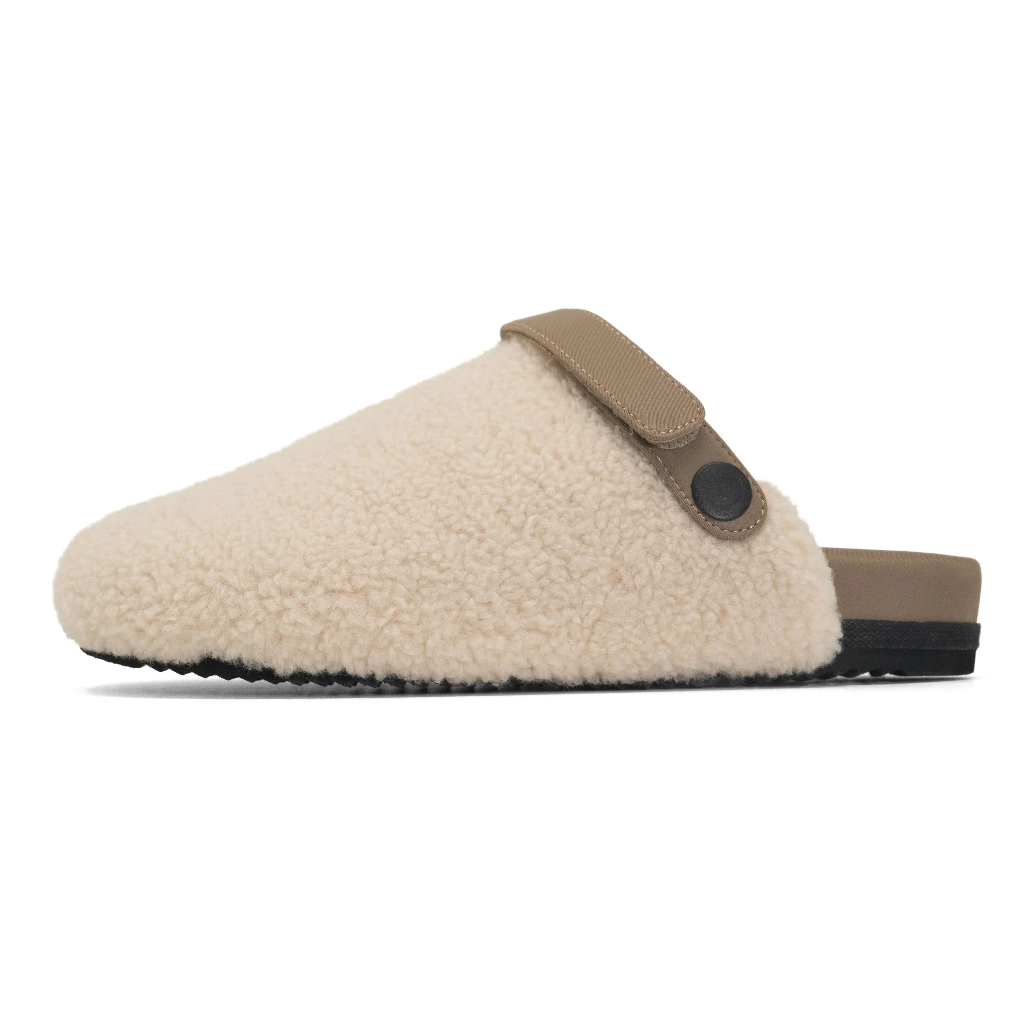 ROAM FUZZY STRAP CLOG NATURAL FAUX SHEARLING sold by ROAM product image thumbnail 2
