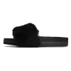ROAM CLOUD SLIDER BLACK FAUX SHEARLING sold by ROAM