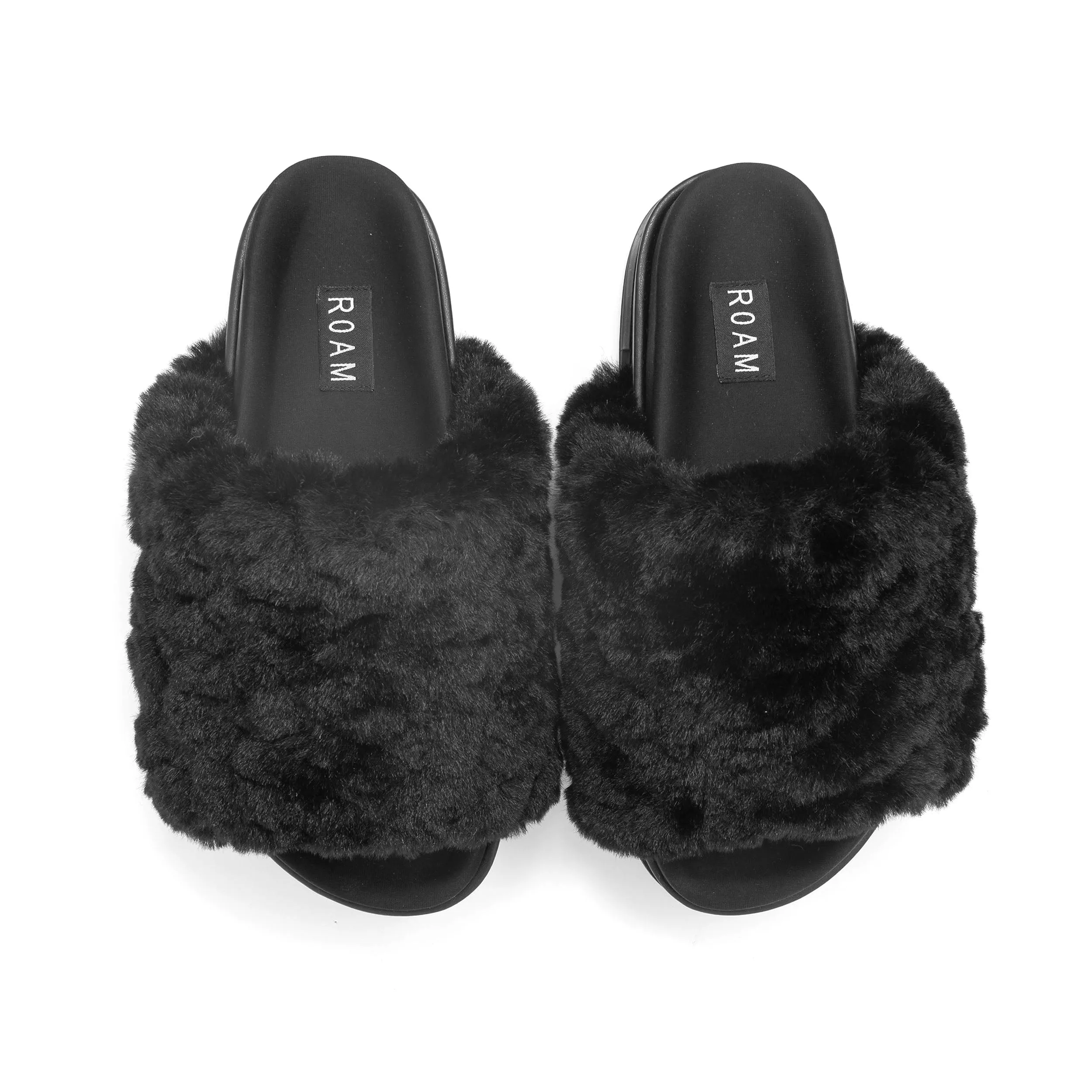 ROAM CLOUD STACK BLACK FAUX SHEARLING sold by ROAM product image thumbnail 2