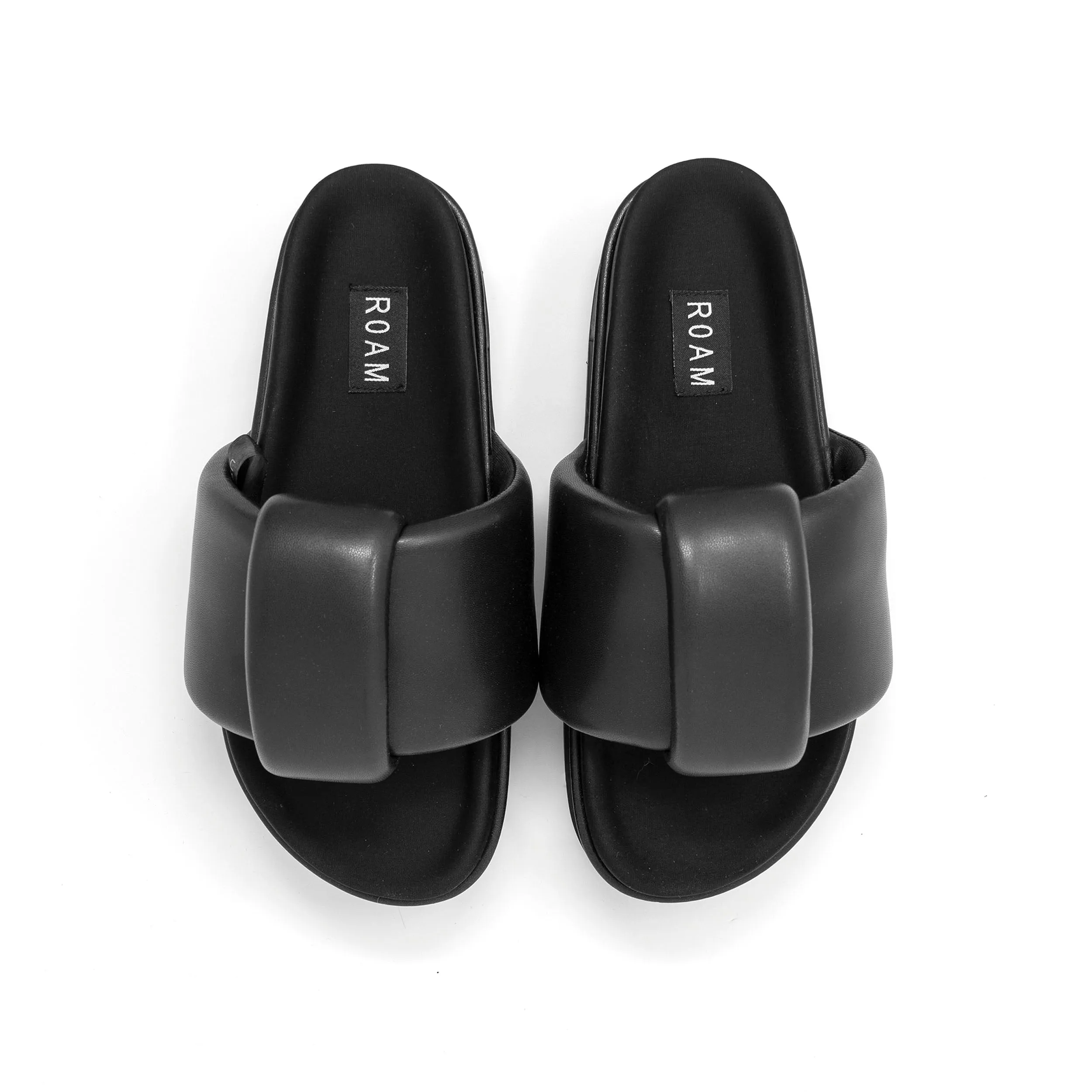 ROAM PUFFED KNOTTY STACK BLACK VEGAN LEATHER sold by ROAM product image thumbnail 2