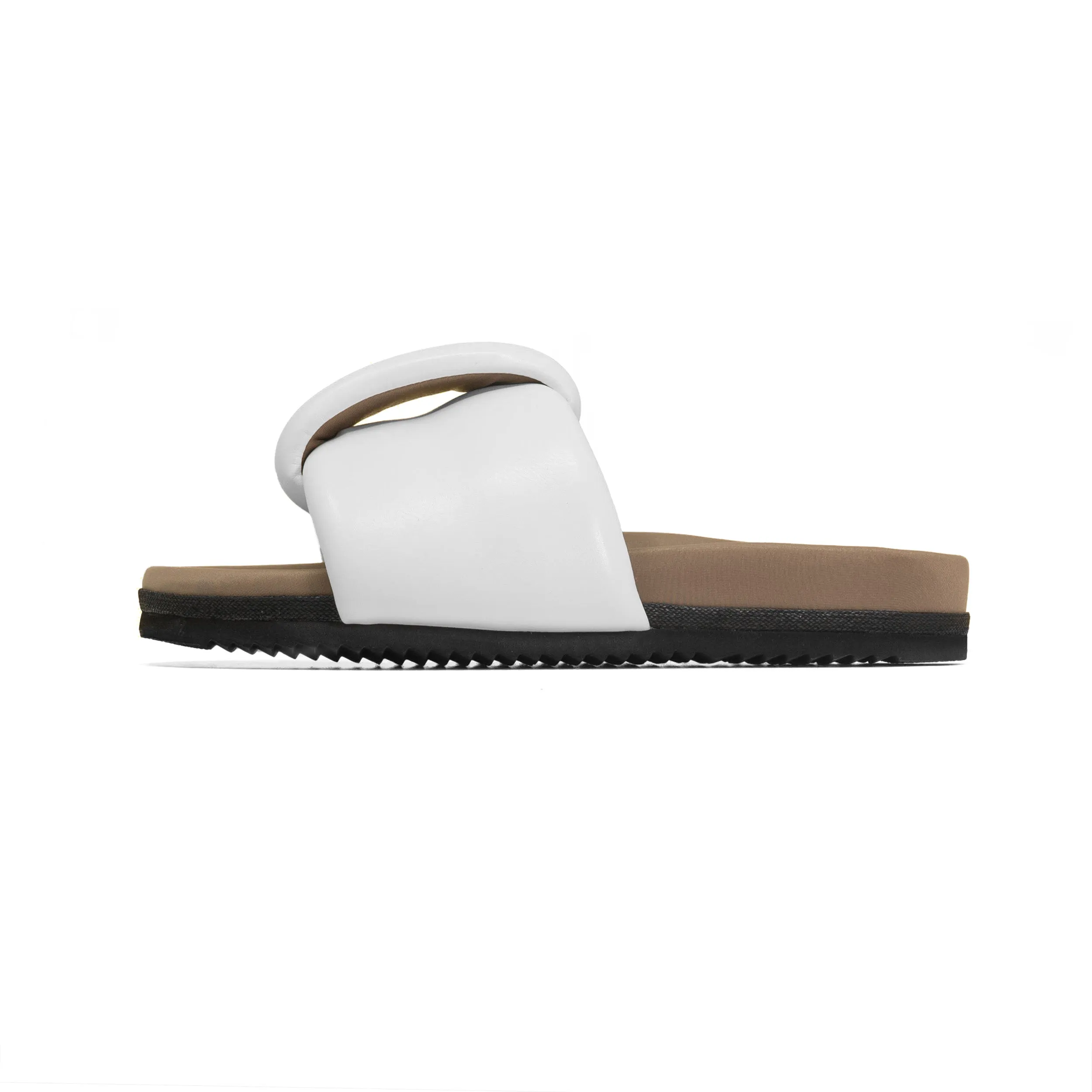 ROAM PUFFED KNOTTY SANDAL WHITE VEGAN LEATHER sold by ROAM product image thumbnail 5