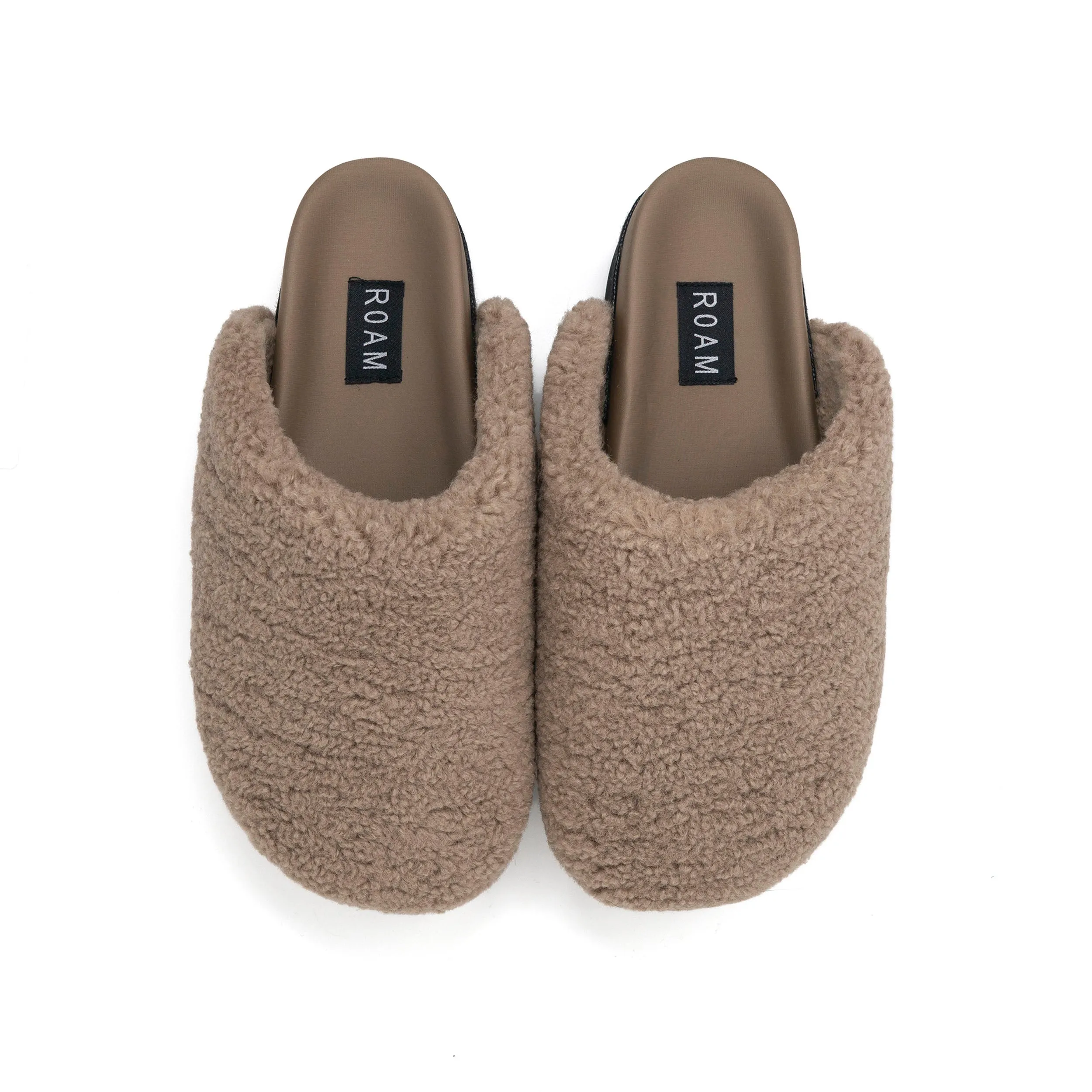 ROAM FUZZY CLOG STACK OAT FAUX SHEARLING sold by ROAM product image thumbnail 2