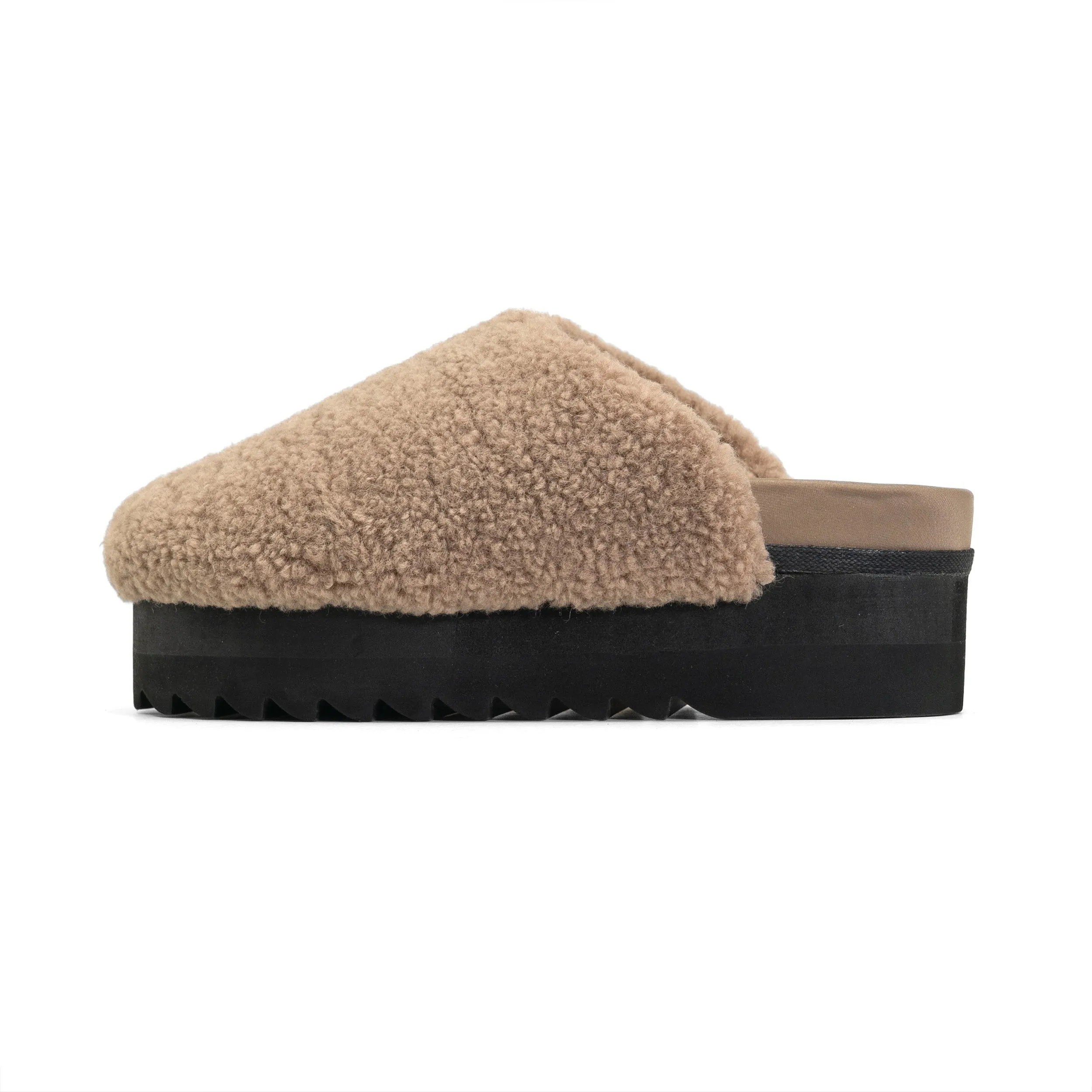 ROAM FUZZY CLOG STACK OAT FAUX SHEARLING sold by ROAM product image thumbnail 4