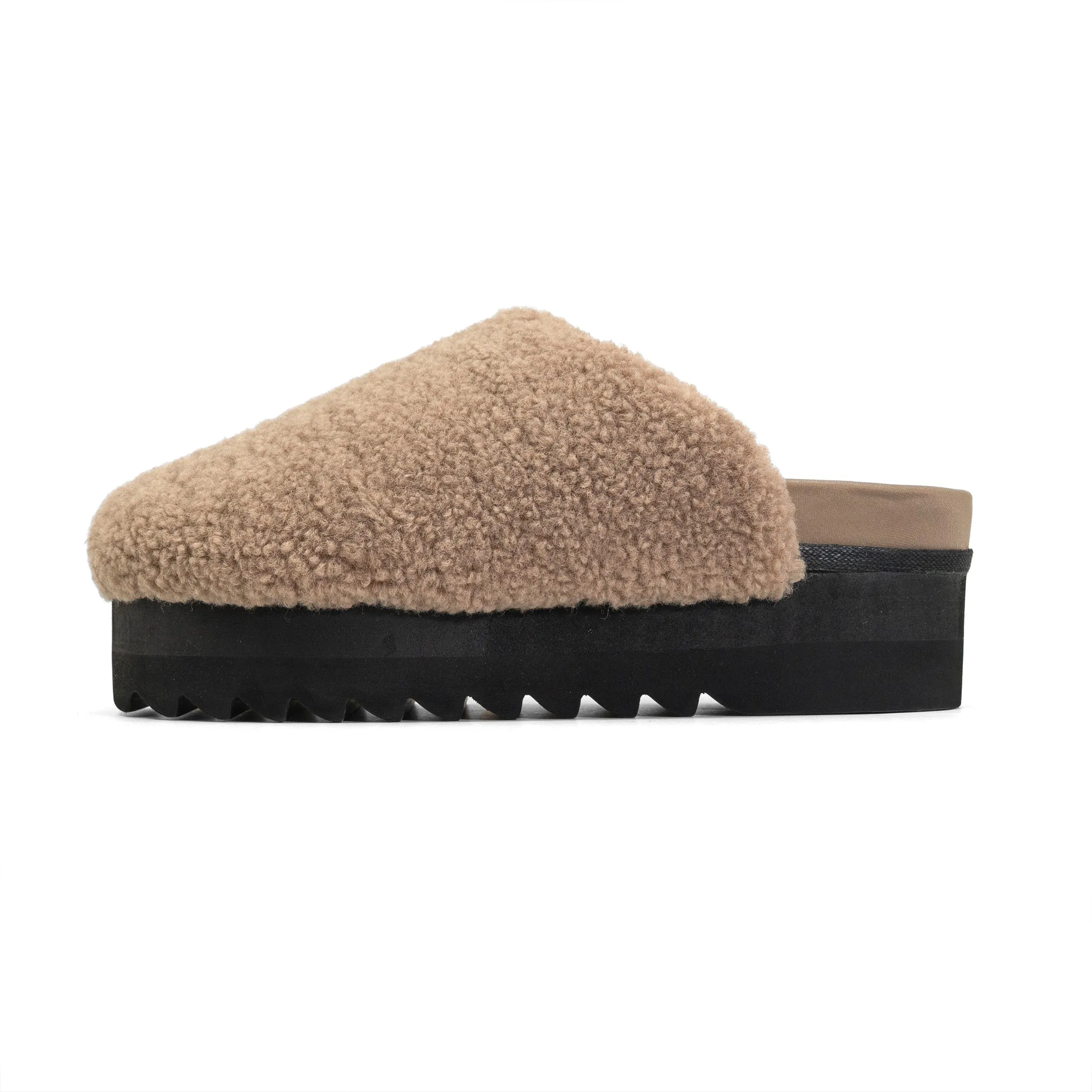 ROAM FUZZY CLOG STACK OAT FAUX SHEARLING sold by ROAM product image thumbnail 3