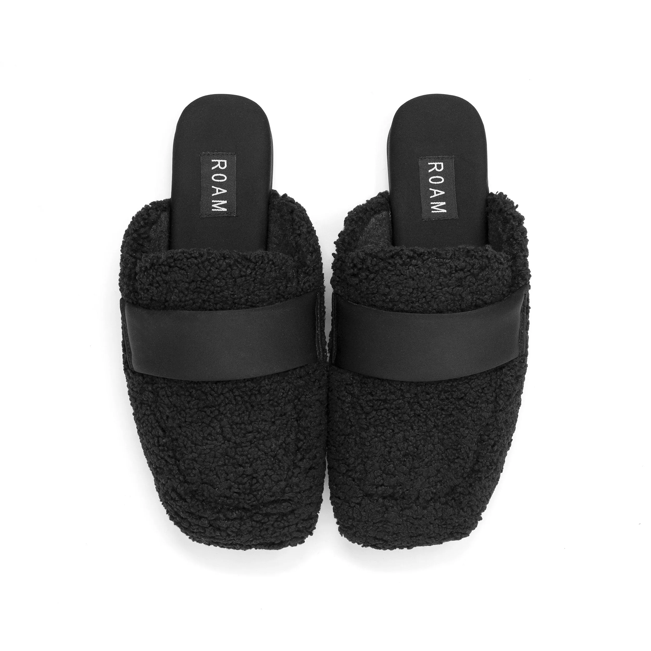 FUZZY PUFFY LOAF BLACK sold by ROAM