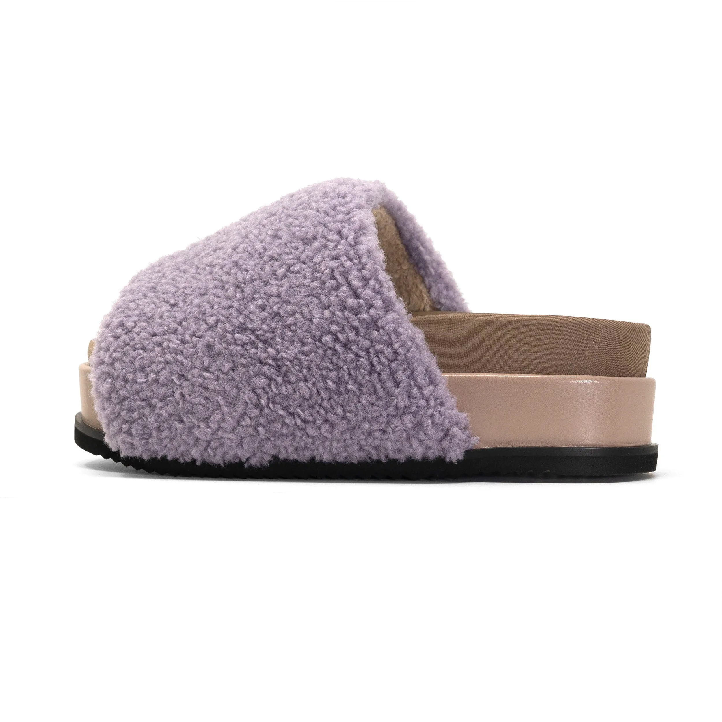 ROAM FUZZY STACK PLATFORM LAVENDER FAUX SHEARLING sold by ROAM product image thumbnail 5