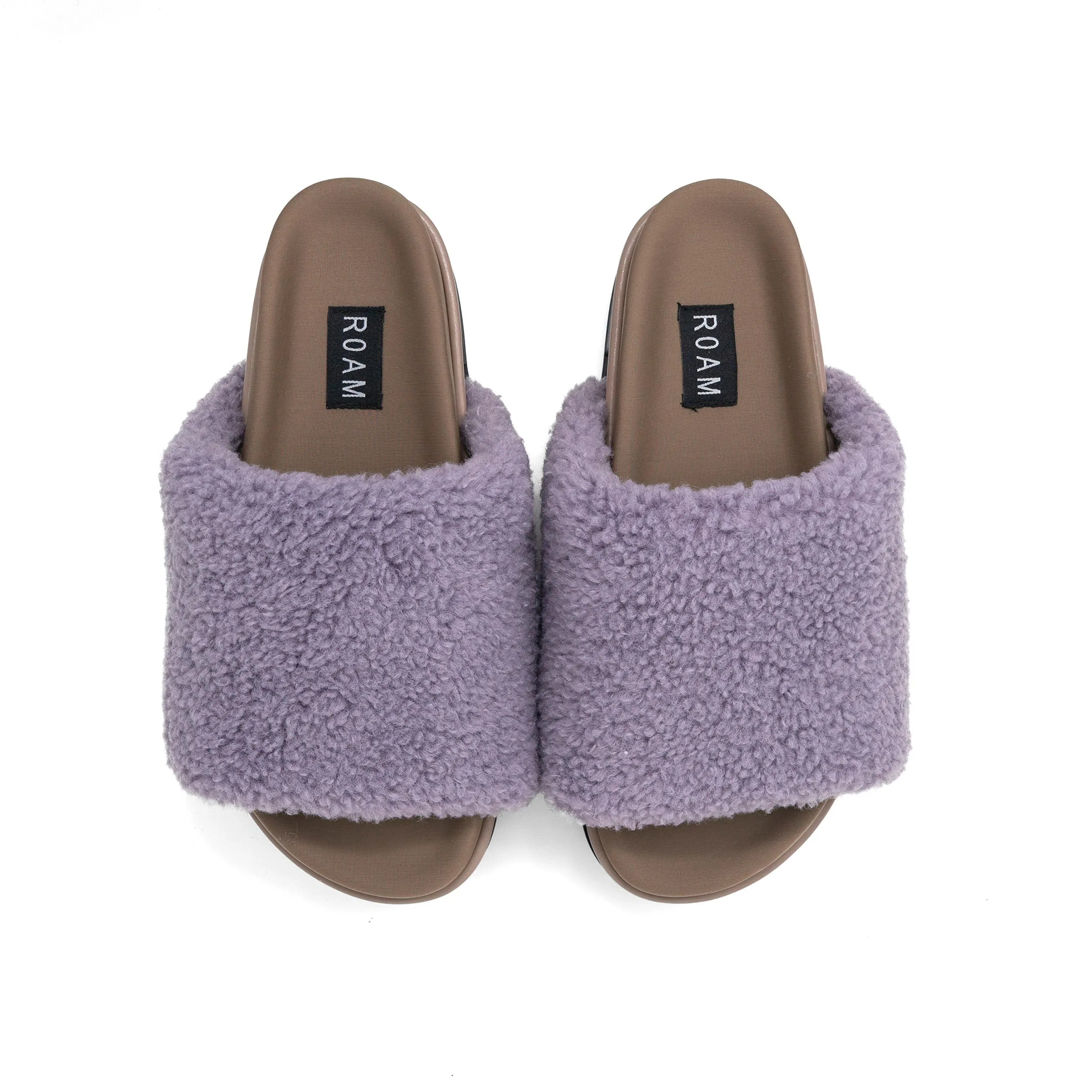 ROAM FUZZY STACK PLATFORM LAVENDER FAUX SHEARLING sold by ROAM product image thumbnail 2
