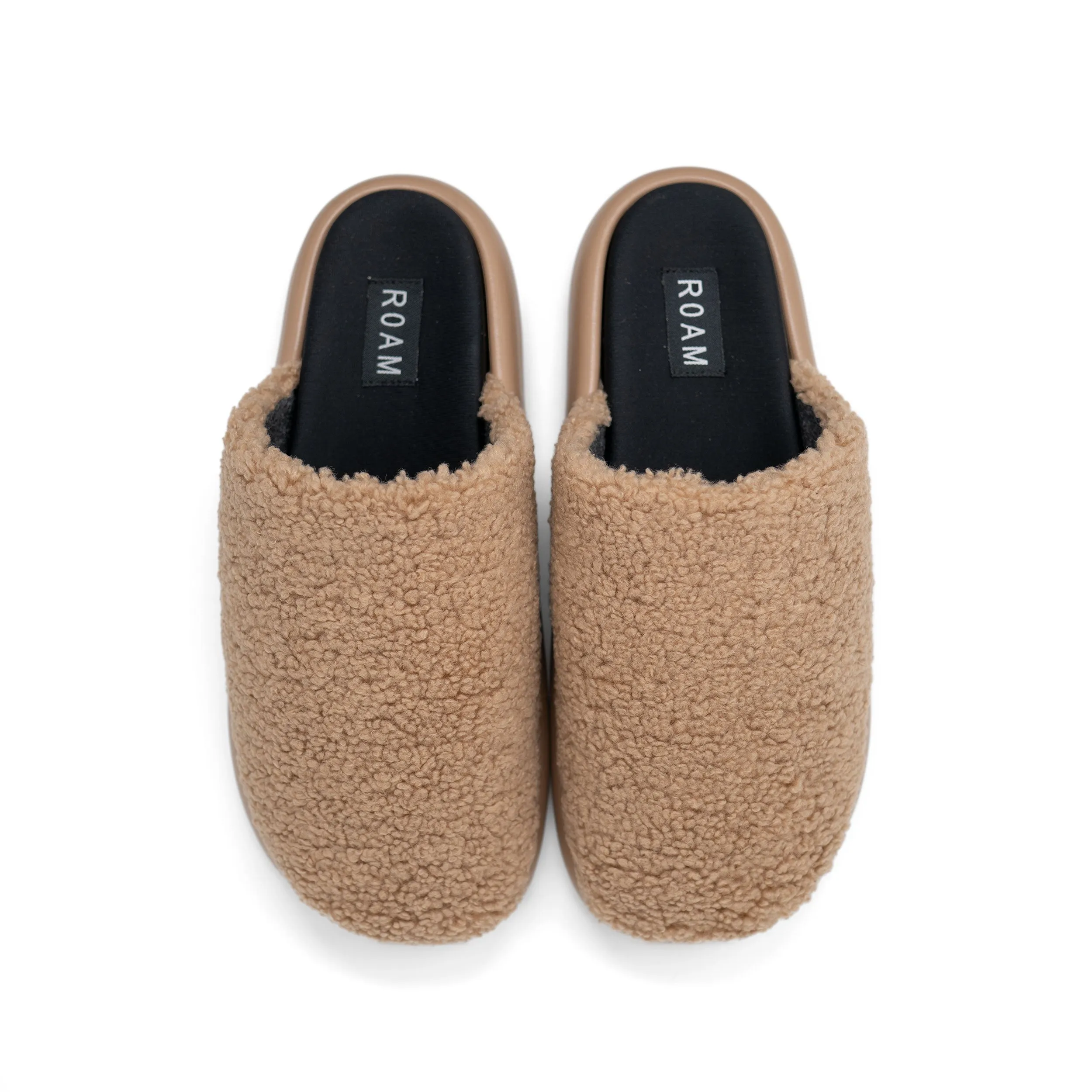 ROAM FUZZY MAGIC MOON MULE BEIGE FAUX SHEARLING sold by ROAM product image thumbnail 2