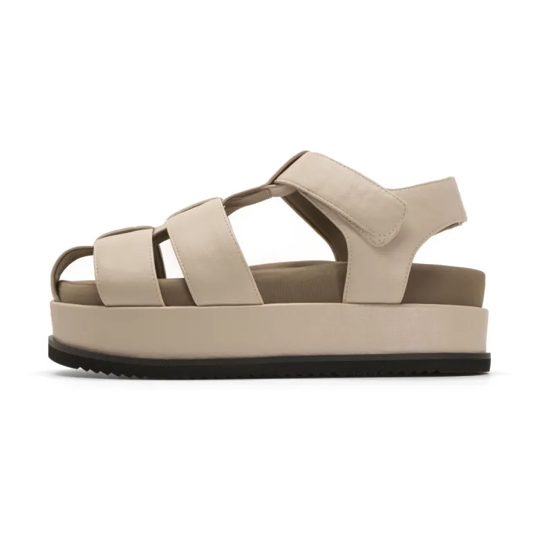 ROAM 90'S STACK PLATFORM CEMENT VEGAN LEATHER sold by ROAM