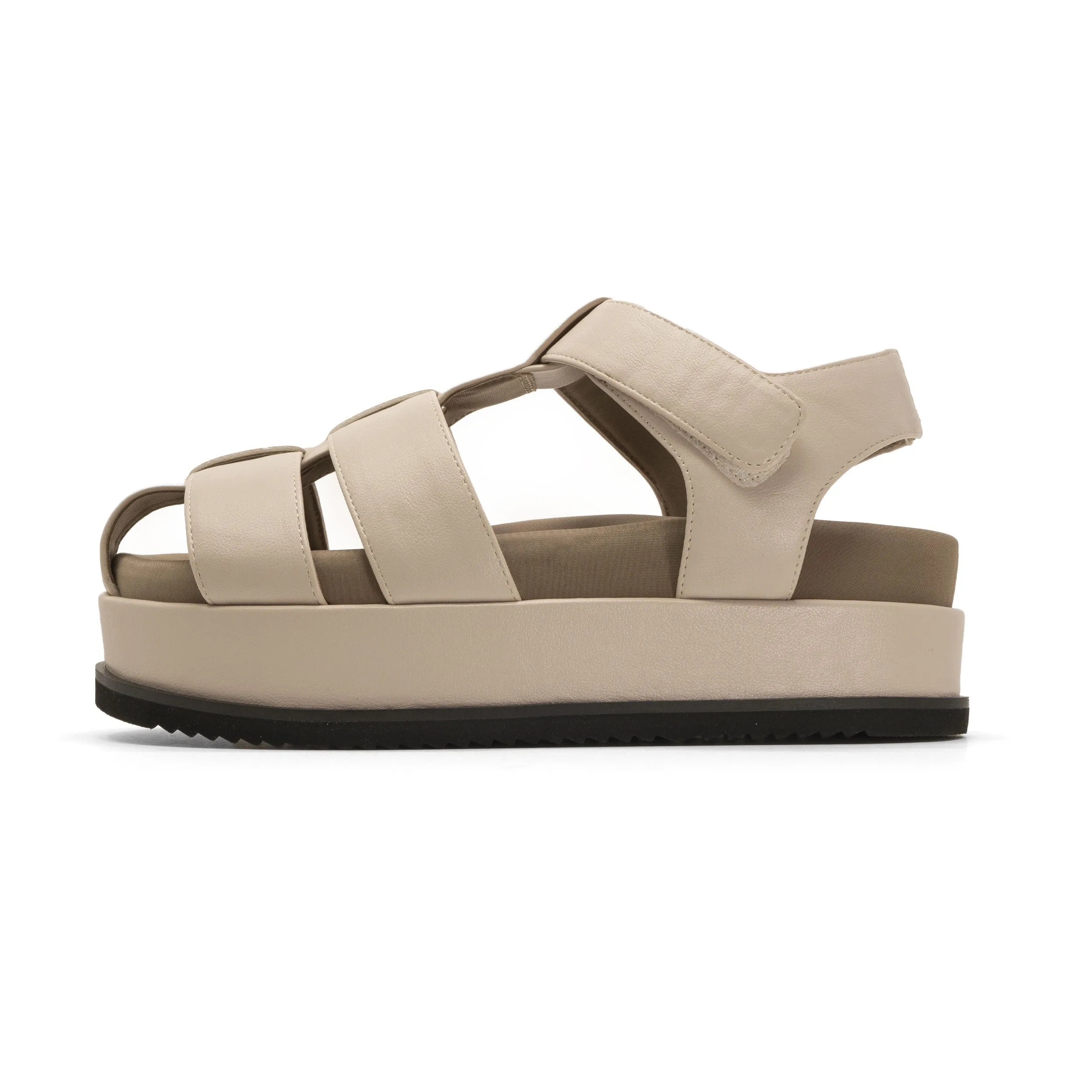 ROAM 90'S STACK PLATFORM CEMENT VEGAN LEATHER sold by ROAM