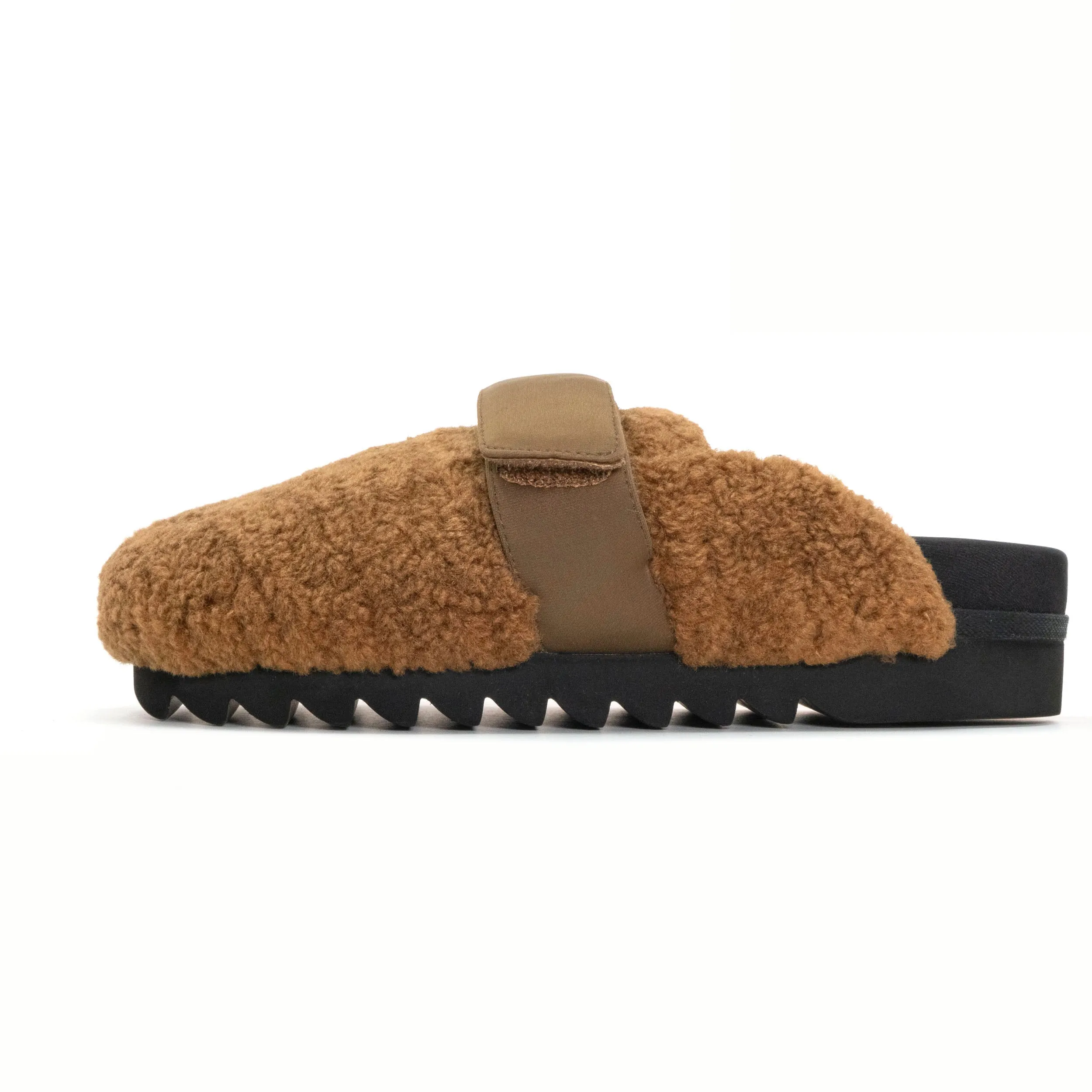 ROAM FUZZY LOAFER MULE COGNAC FAUX SHEARLING sold by ROAM product image thumbnail 3