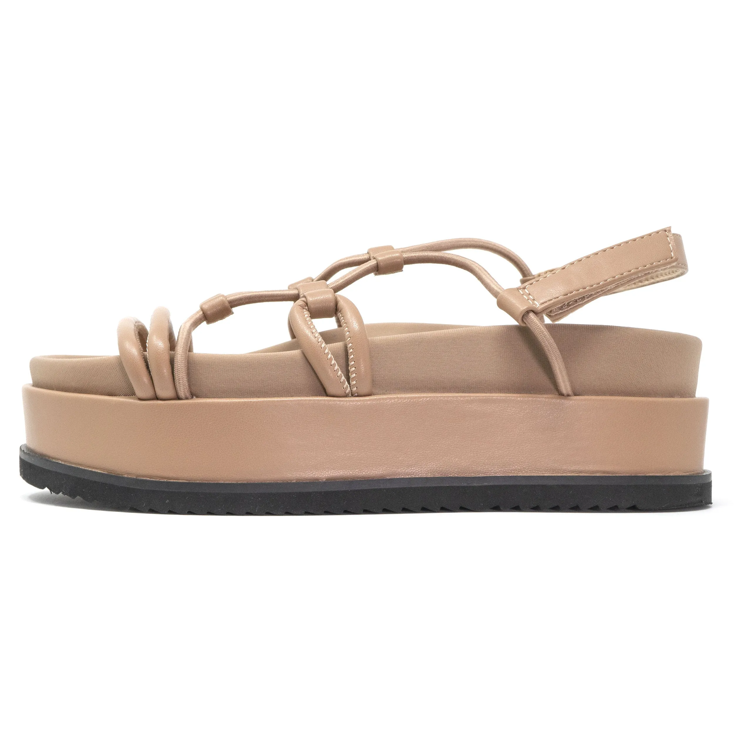 ROAM LINKY PLATFORM SANDAL NUDE VEGAN LEATHER sold by ROAM product image thumbnail 2